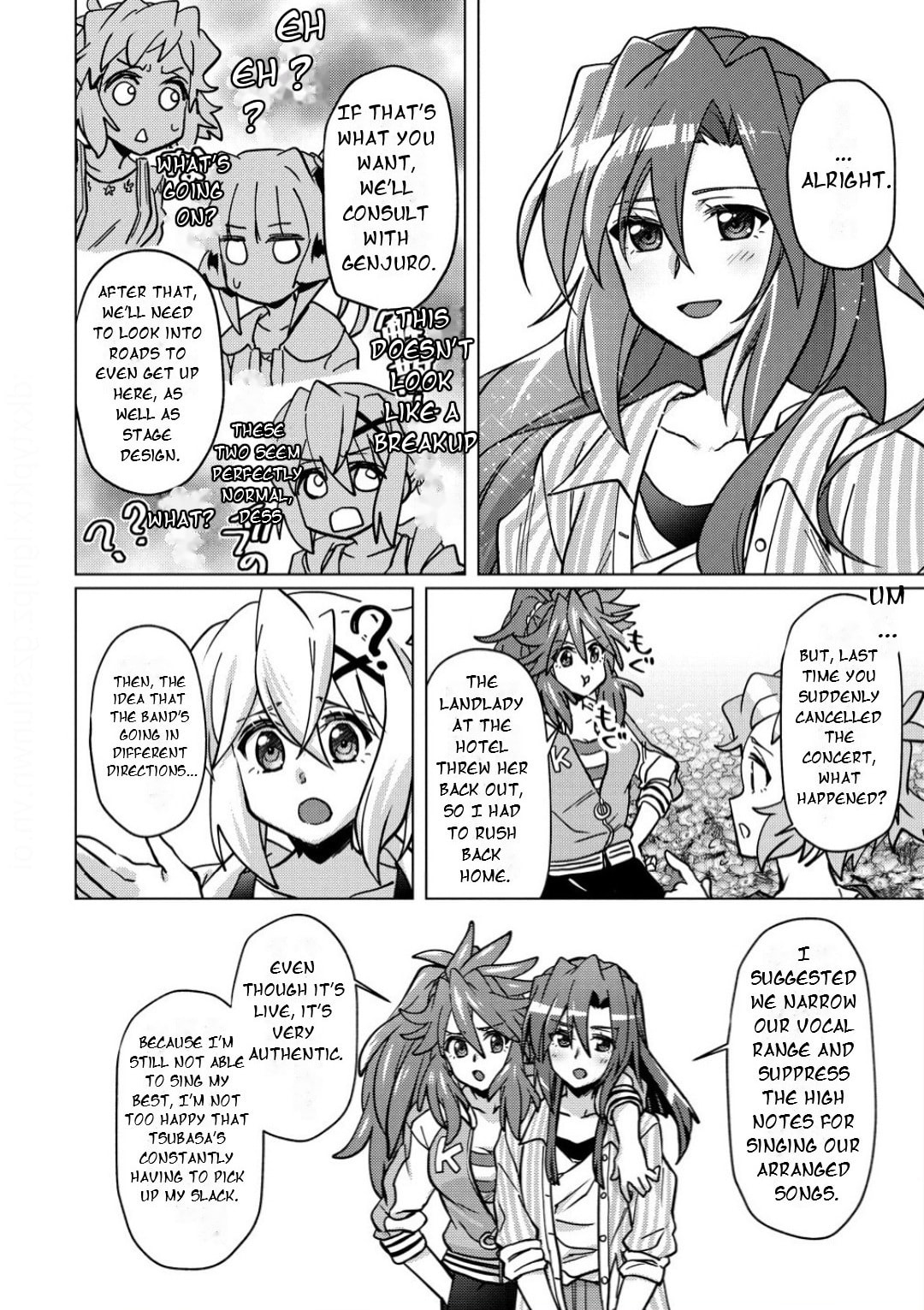Senki Kanshoku Symphogear - Shirabe Meshi Chapter 41 page 19 - 