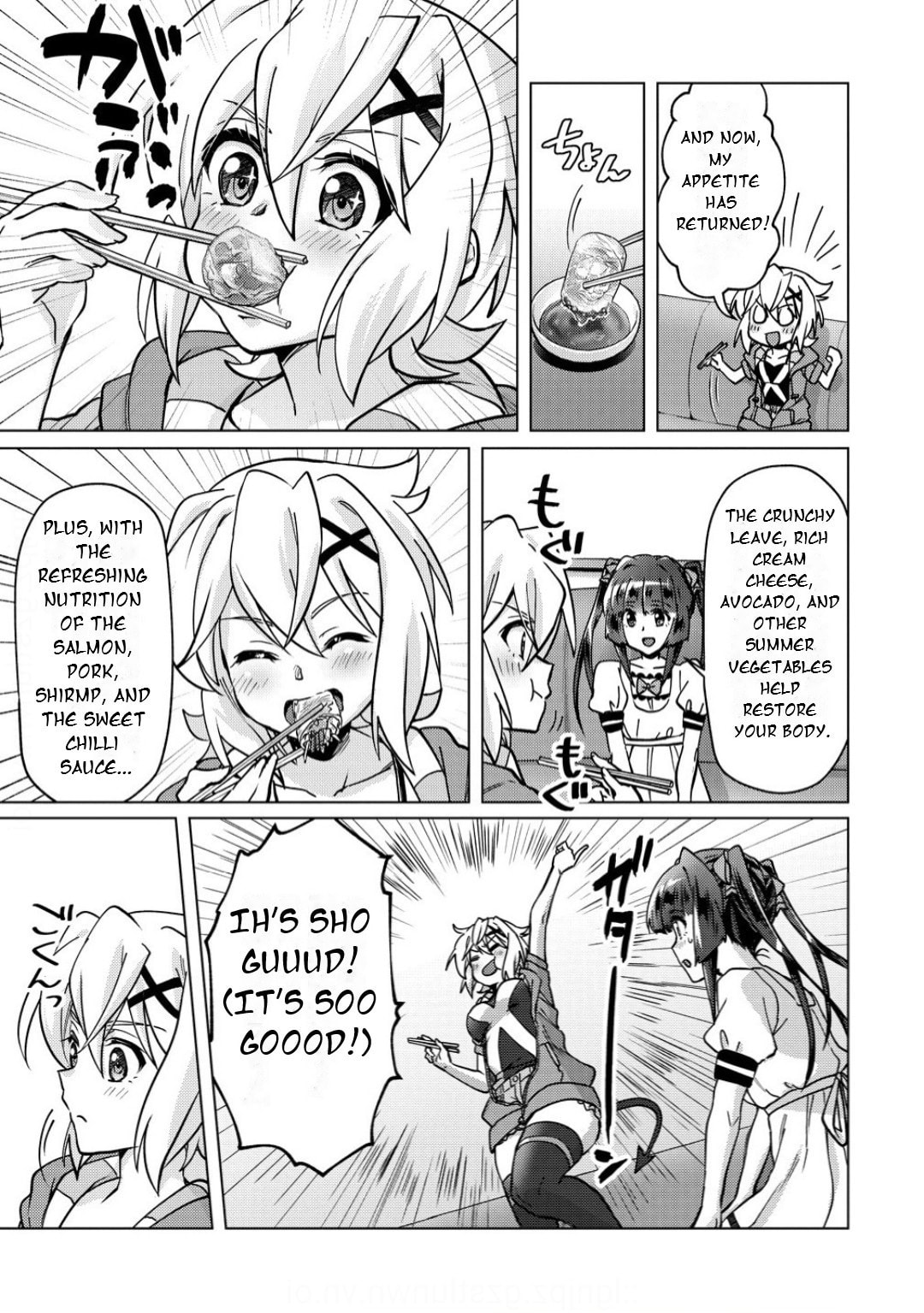 Senki Kanshoku Symphogear - Shirabe Meshi Chapter 43 page 14 - 