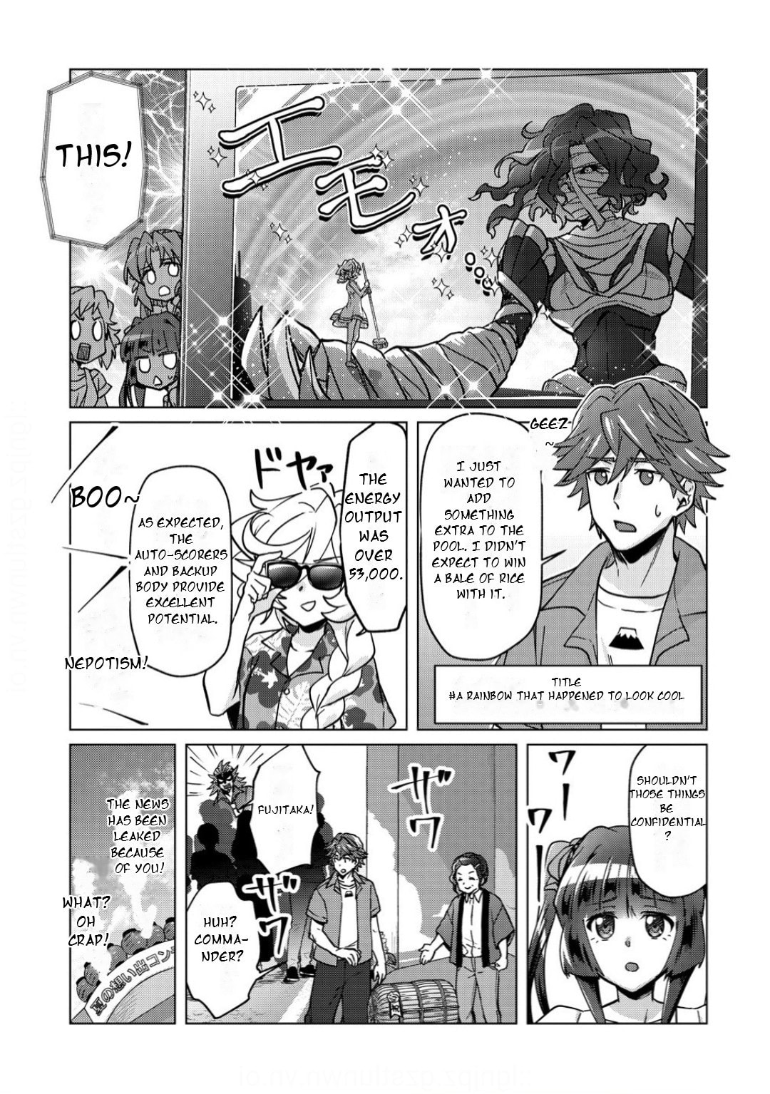 Senki Kanshoku Symphogear - Shirabe Meshi Chapter 43 page 18 - 