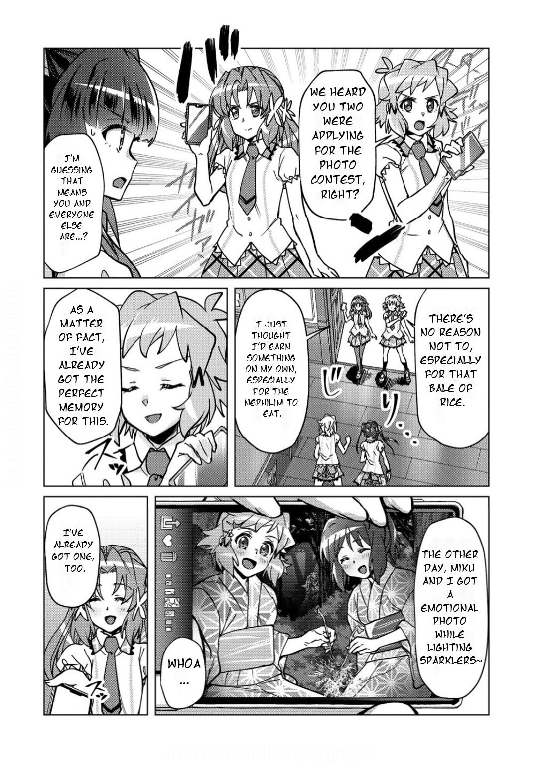 Senki Kanshoku Symphogear - Shirabe Meshi Chapter 43 page 7 - 