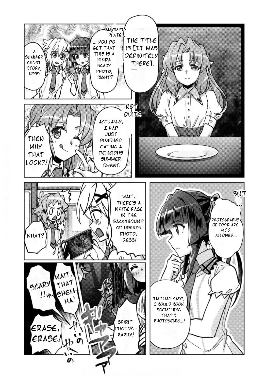 Senki Kanshoku Symphogear - Shirabe Meshi Chapter 43 page 8 - 