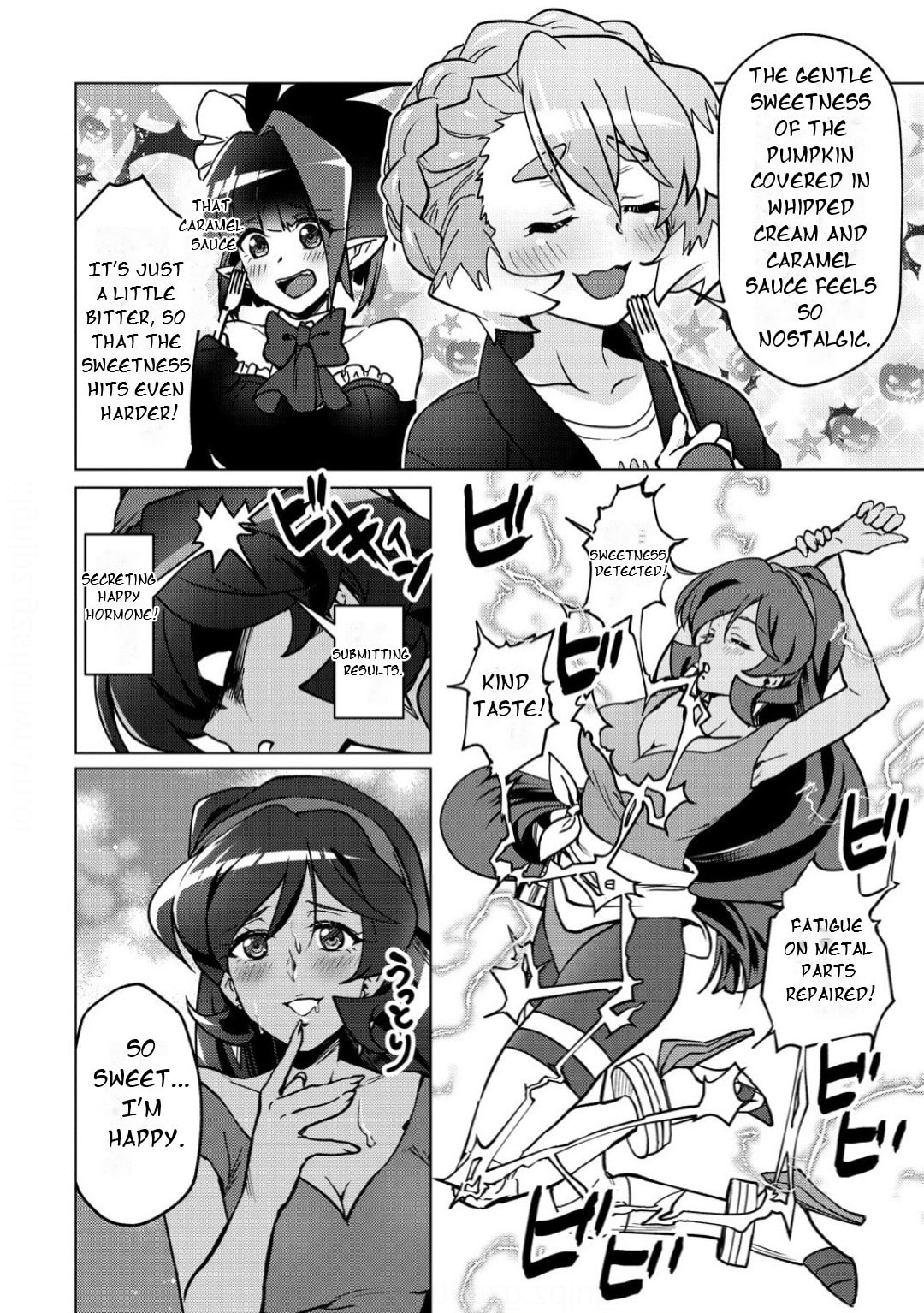 Senki Kanshoku Symphogear - Shirabe Meshi Chapter 44 page 21 - 