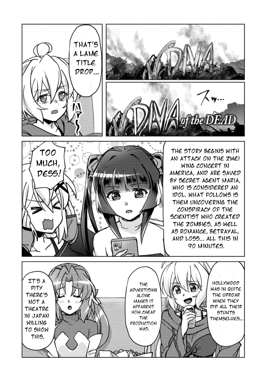 Senki Kanshoku Symphogear - Shirabe Meshi Chapter 45 page 11 - 