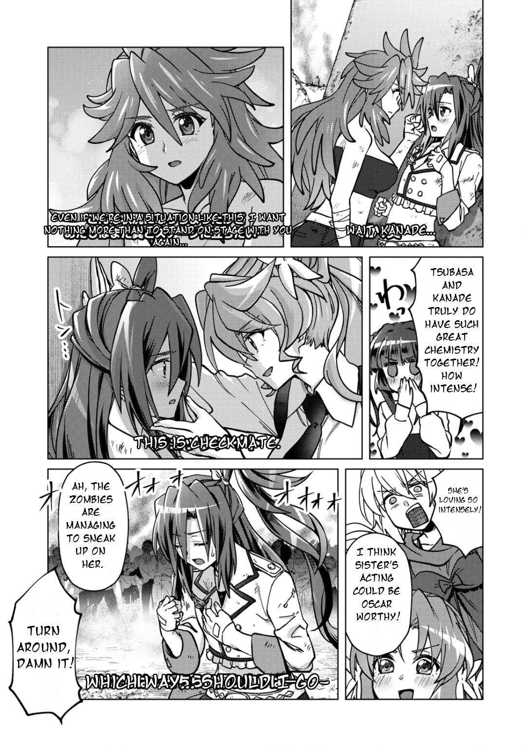 Senki Kanshoku Symphogear - Shirabe Meshi Chapter 45 page 12 - 