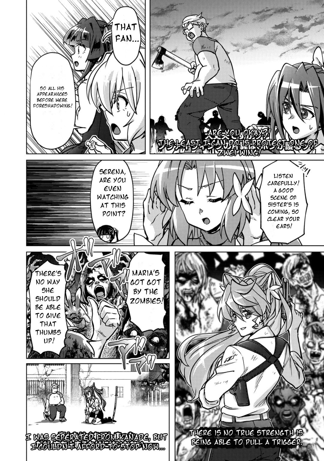 Senki Kanshoku Symphogear - Shirabe Meshi Chapter 45 page 13 - 