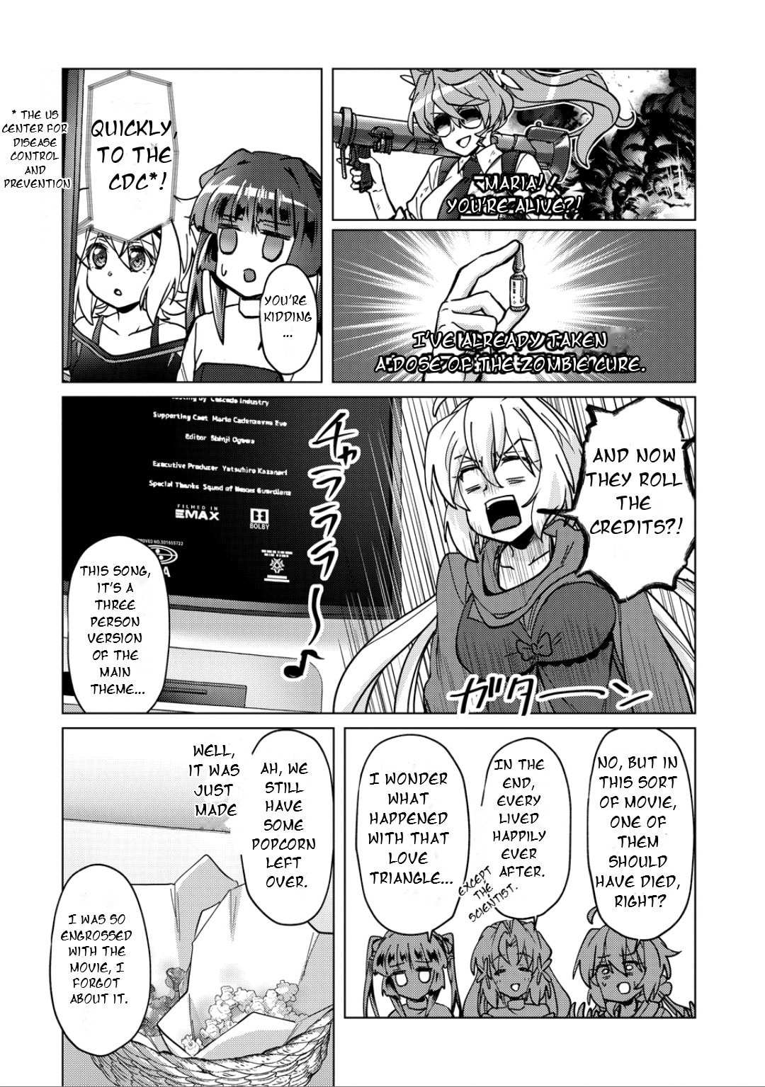 Senki Kanshoku Symphogear - Shirabe Meshi Chapter 45 page 15 - 