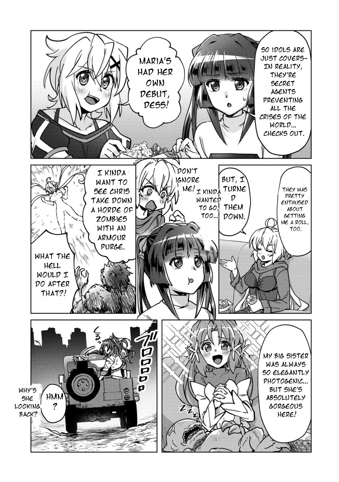 Senki Kanshoku Symphogear - Shirabe Meshi Chapter 45 page 10 - 