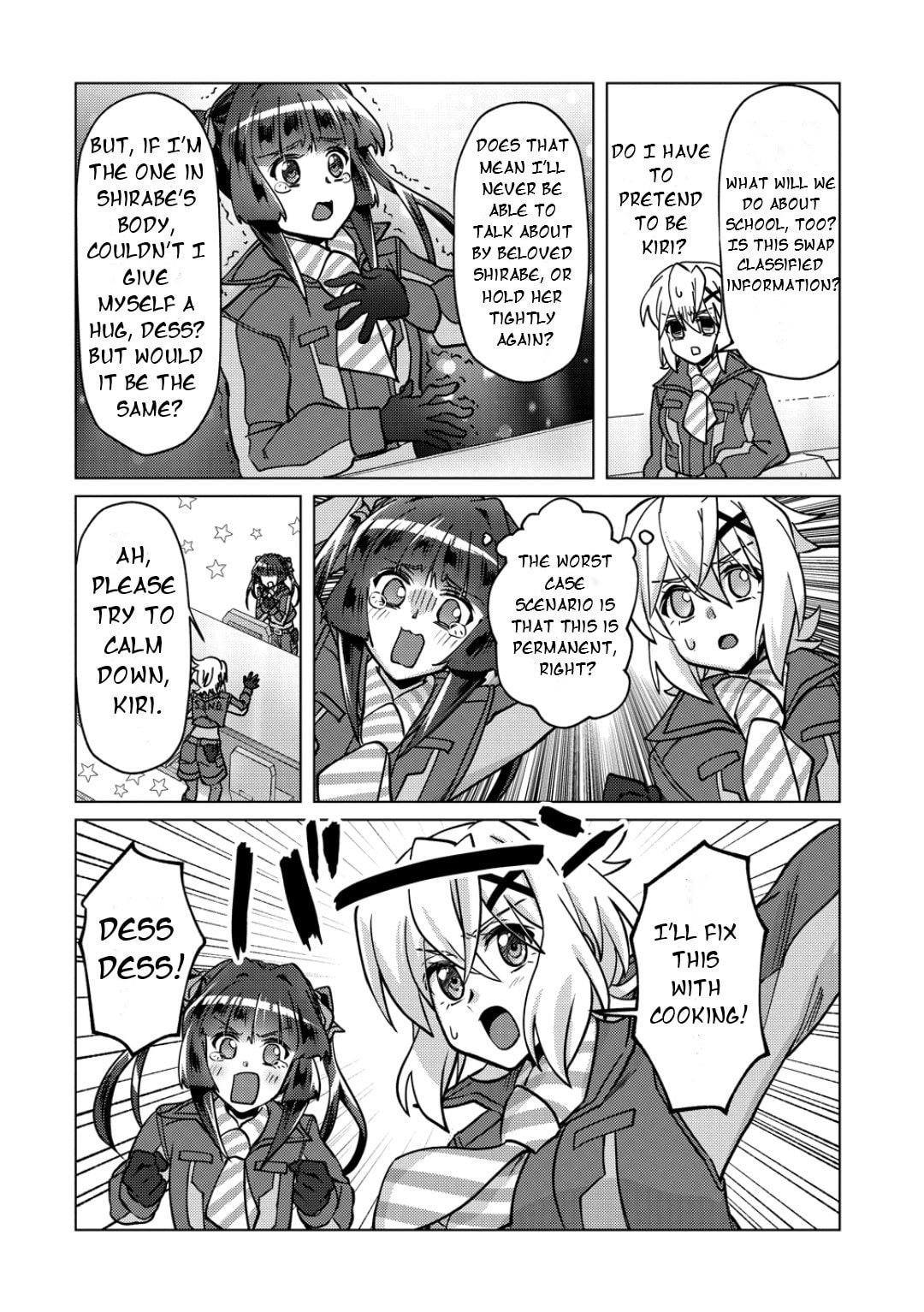 Senki Kanshoku Symphogear - Shirabe Meshi Chapter 46 page 11 - 