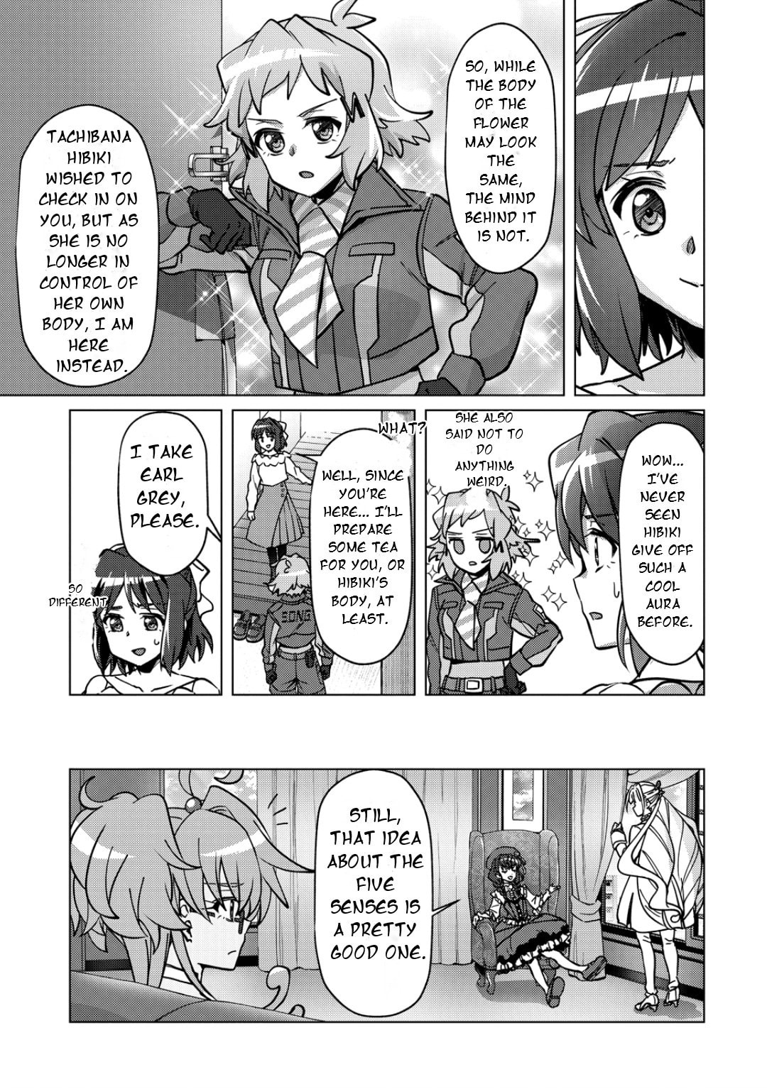 Senki Kanshoku Symphogear - Shirabe Meshi Chapter 46 page 12 - 