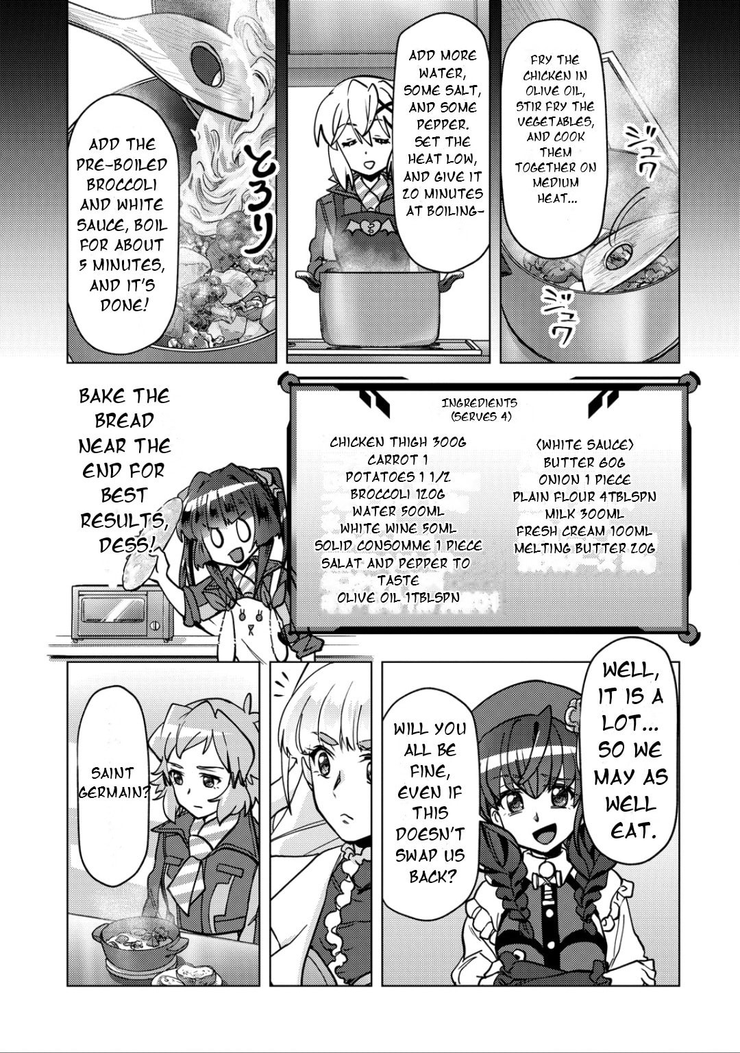 Senki Kanshoku Symphogear - Shirabe Meshi Chapter 46 page 18 - 