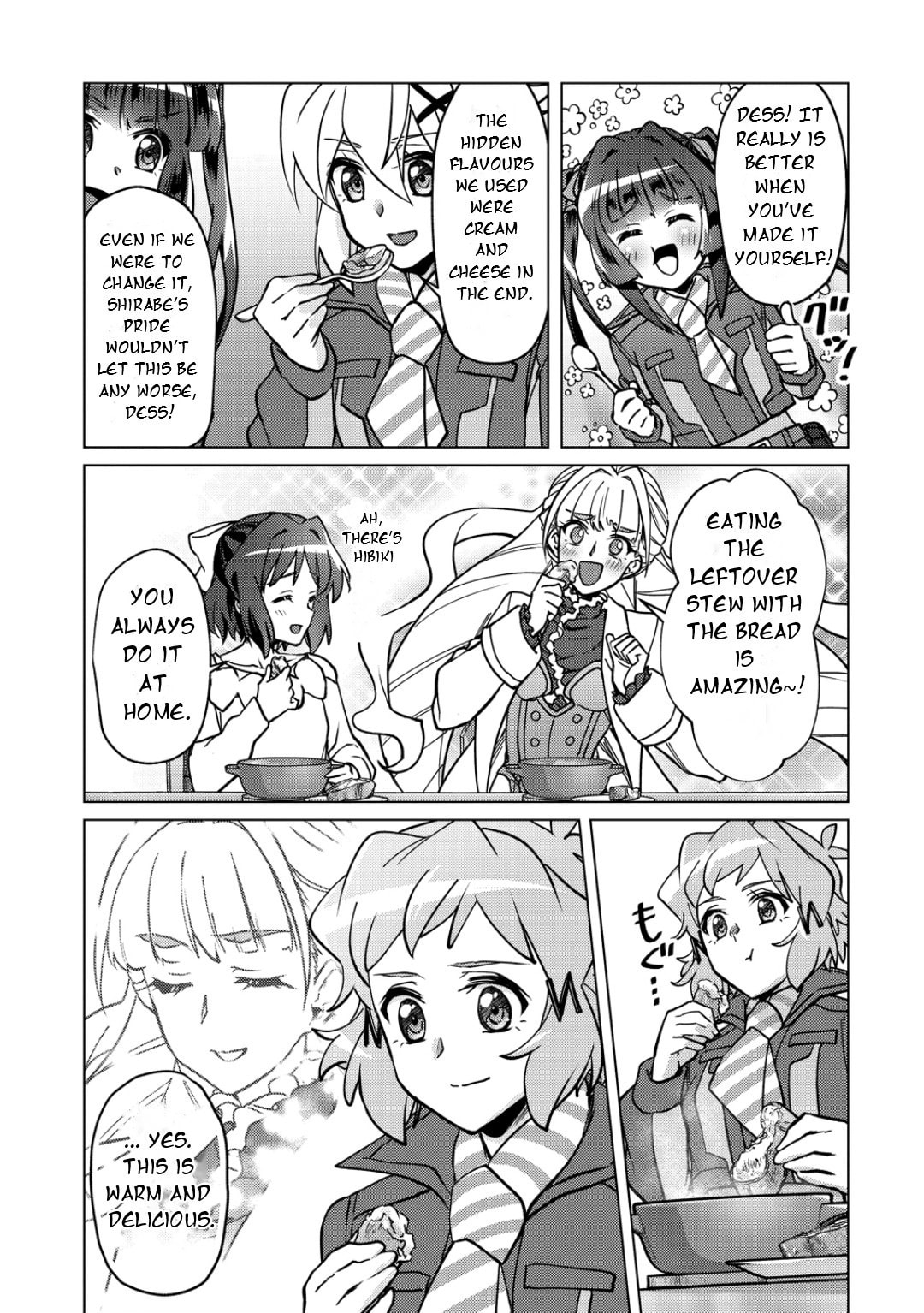 Senki Kanshoku Symphogear - Shirabe Meshi Chapter 46 page 20 - 