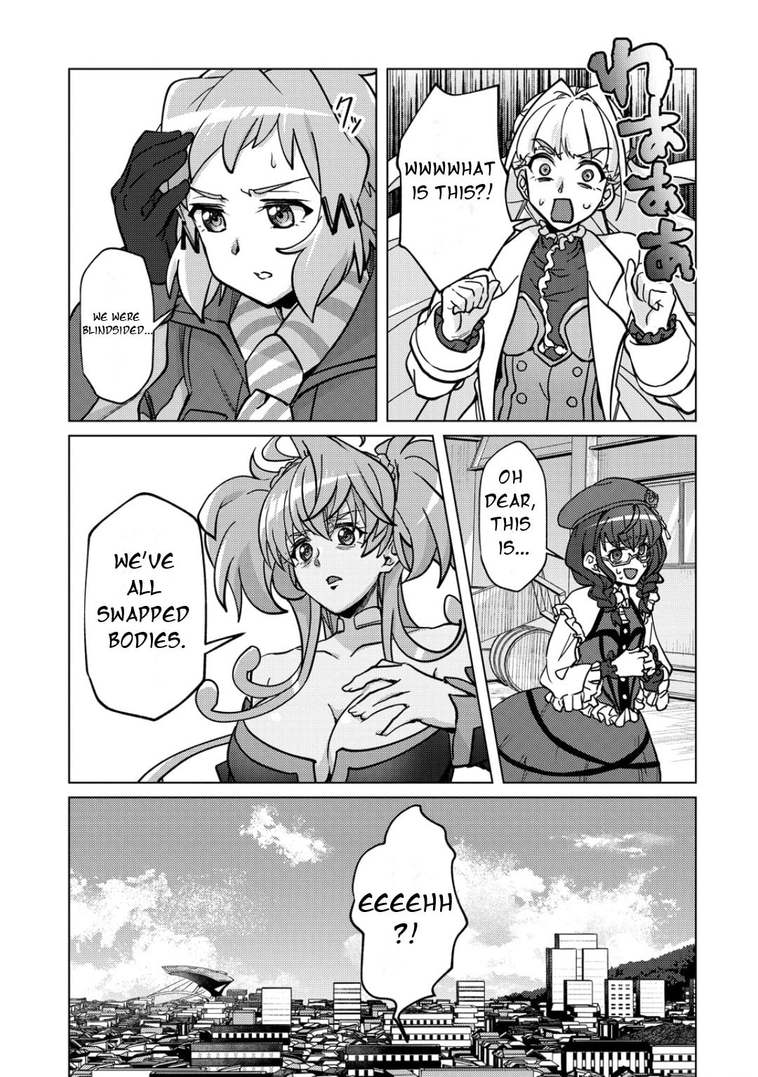 Senki Kanshoku Symphogear - Shirabe Meshi Chapter 46 page 4 - 
