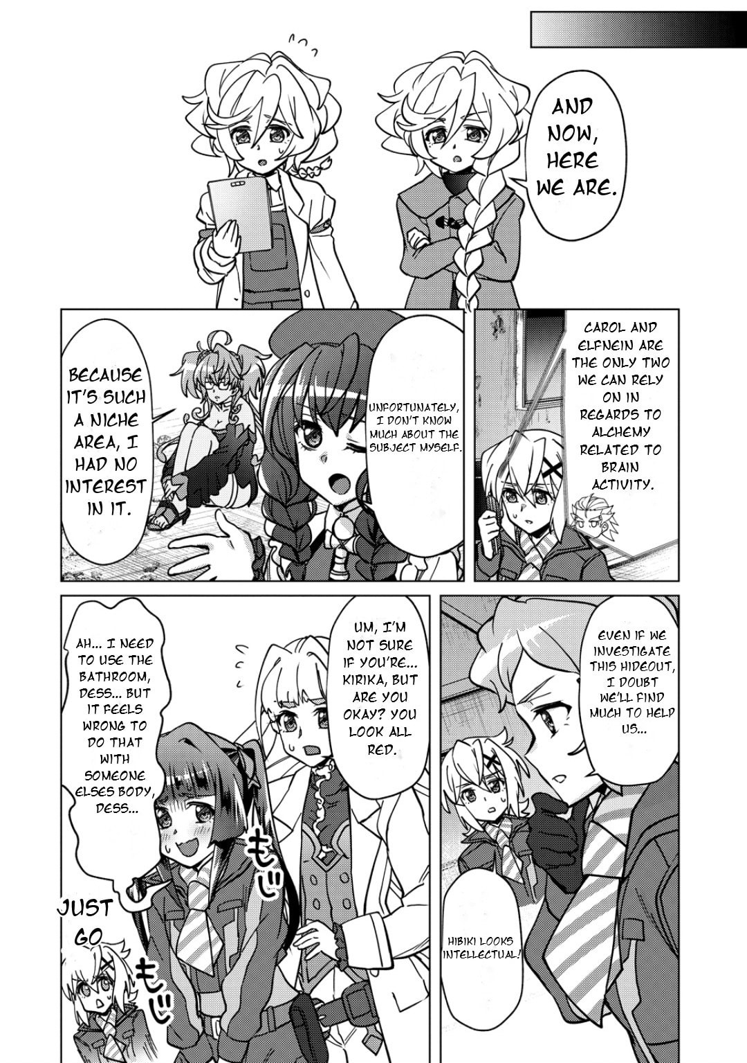 Senki Kanshoku Symphogear - Shirabe Meshi Chapter 46 page 7 - 