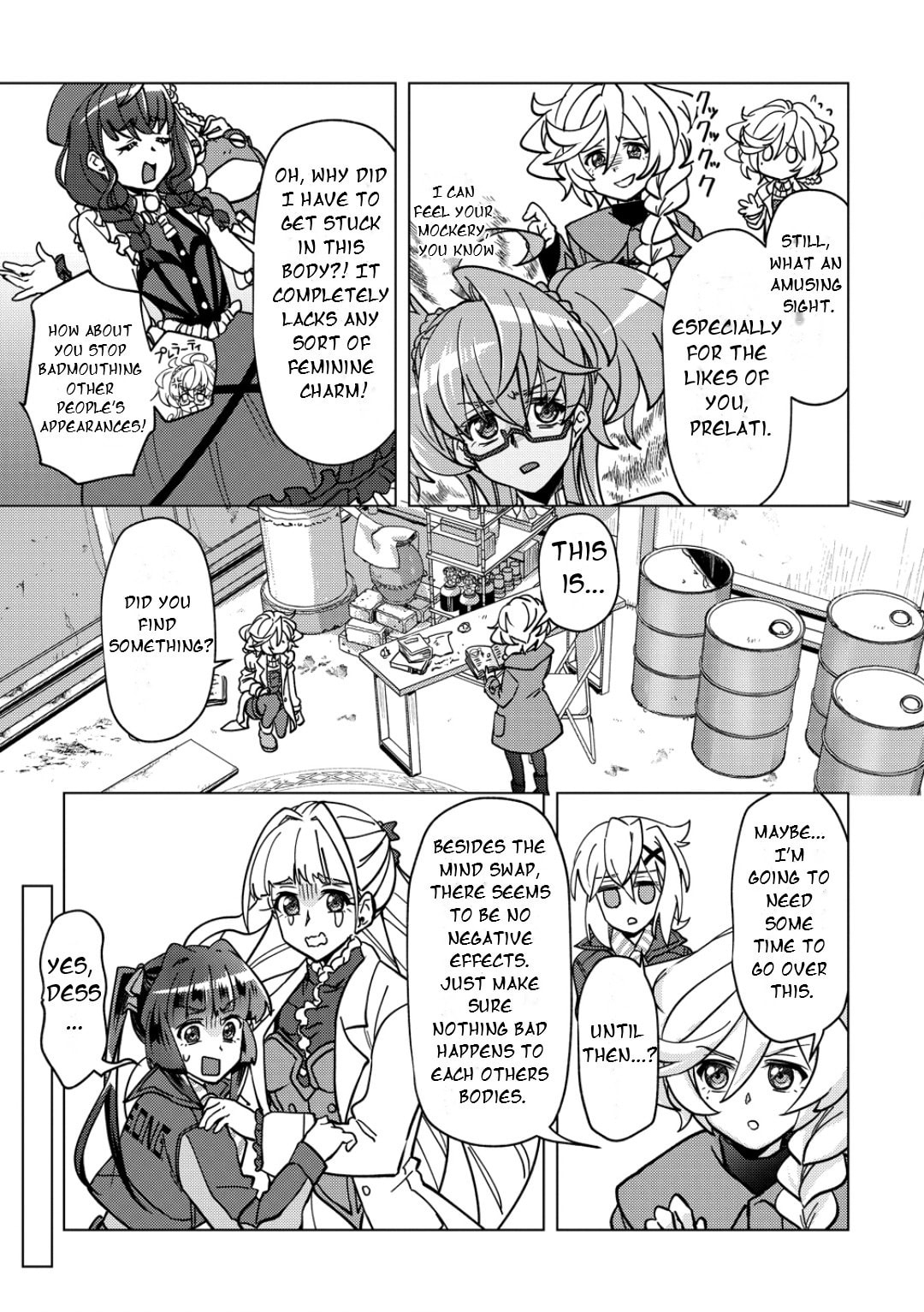 Senki Kanshoku Symphogear - Shirabe Meshi Chapter 46 page 8 - 