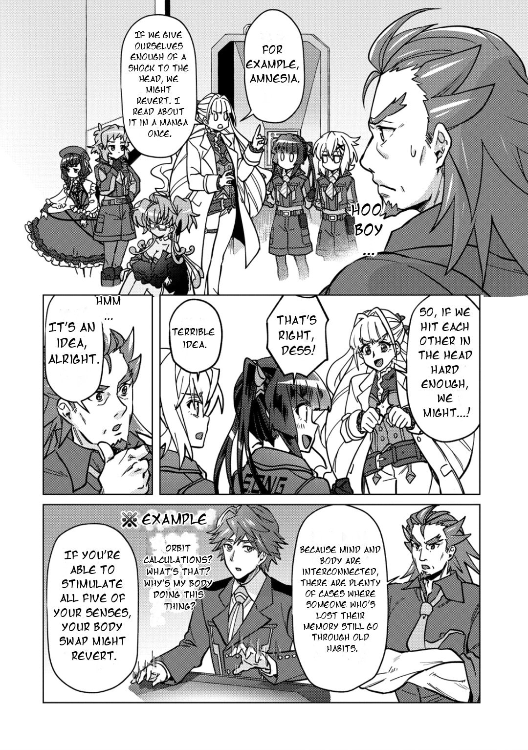 Senki Kanshoku Symphogear - Shirabe Meshi Chapter 46 page 9 - 