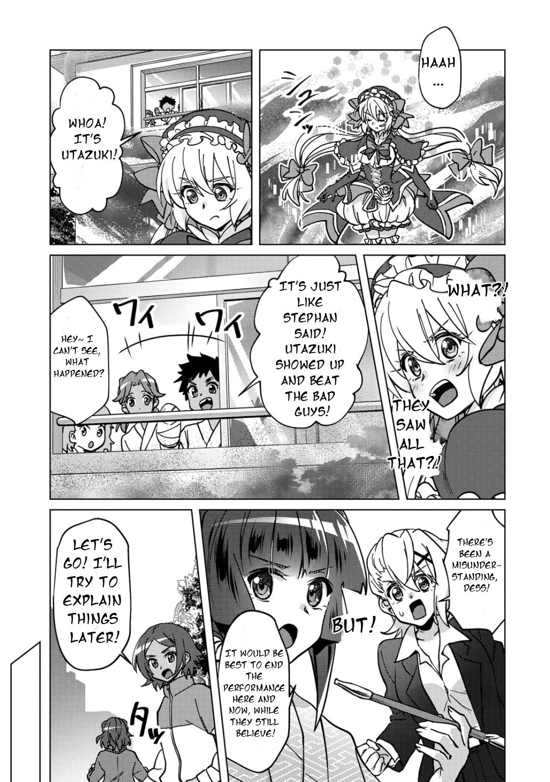 Senki Kanshoku Symphogear - Shirabe Meshi Chapter 47 page 10 - 