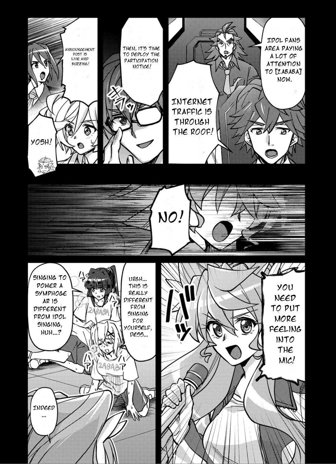 Senki Kanshoku Symphogear - Shirabe Meshi Chapter 48 page 7 - 