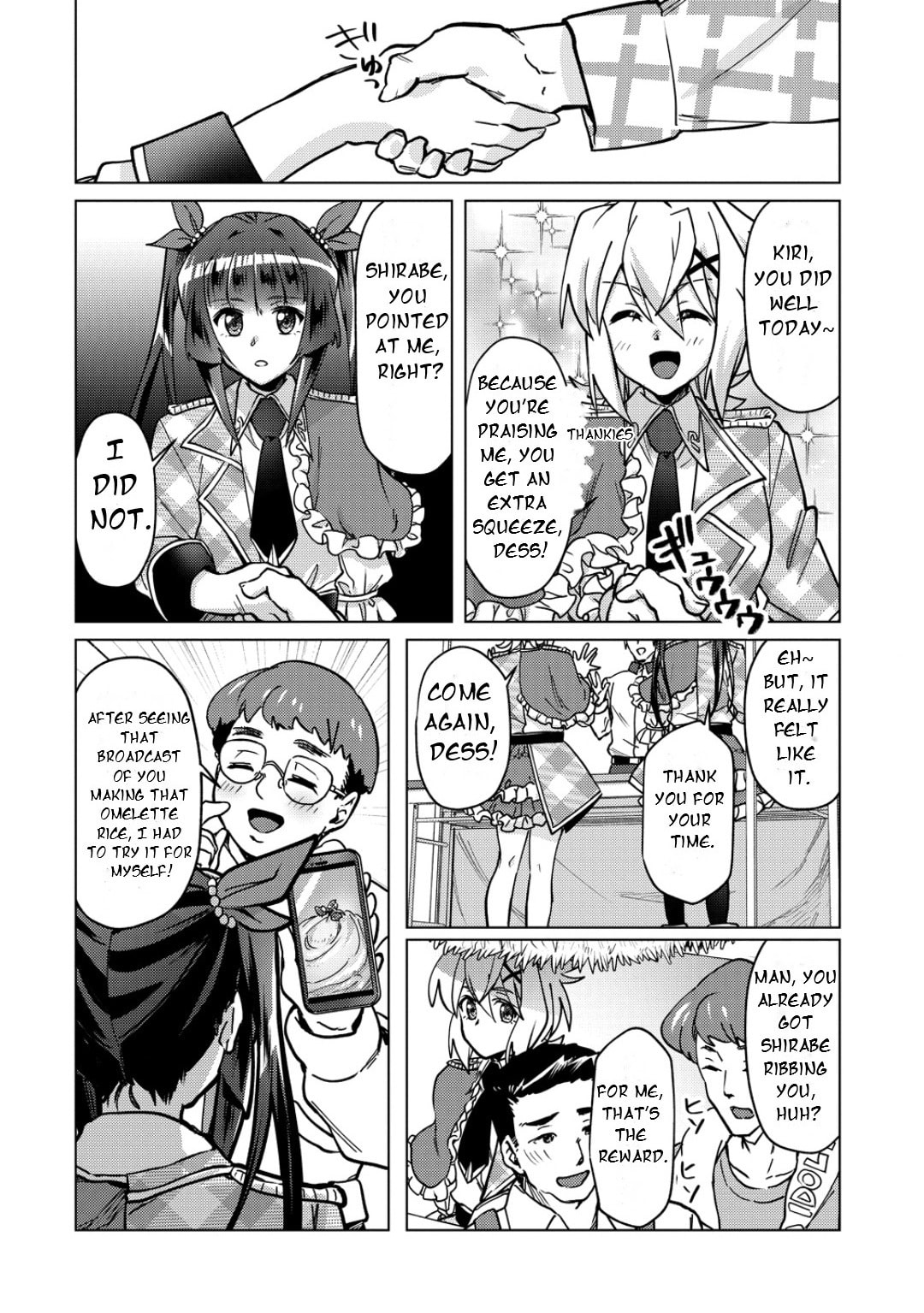 Senki Kanshoku Symphogear - Shirabe Meshi Chapter 48 page 9 - 