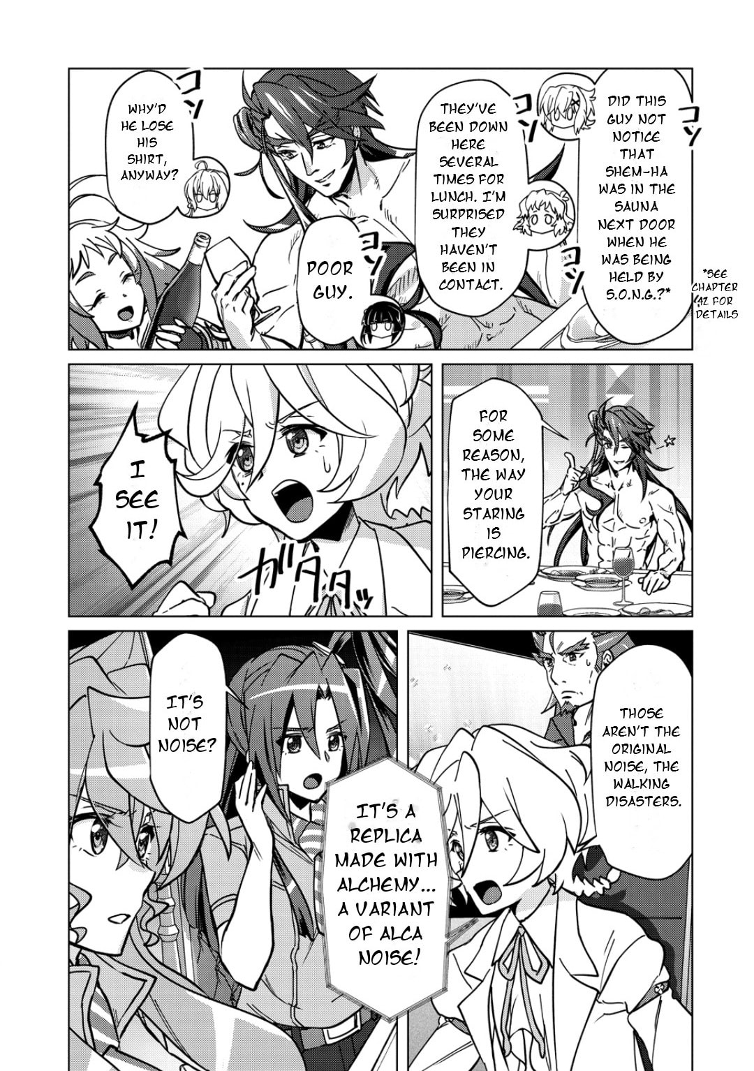 Senki Kanshoku Symphogear - Shirabe Meshi Chapter 49 page 14 - 