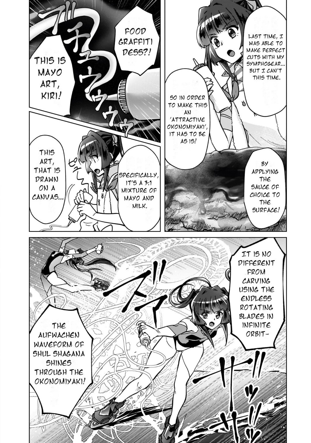Senki Kanshoku Symphogear - Shirabe Meshi Chapter 50 page 13 - 