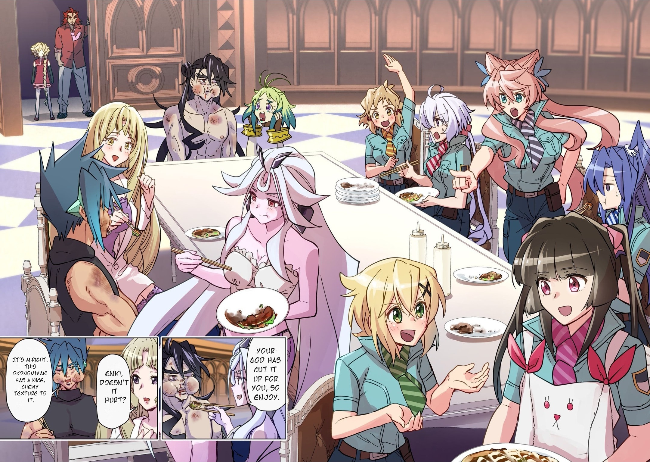 Senki Kanshoku Symphogear - Shirabe Meshi Chapter 50 page 21 - 