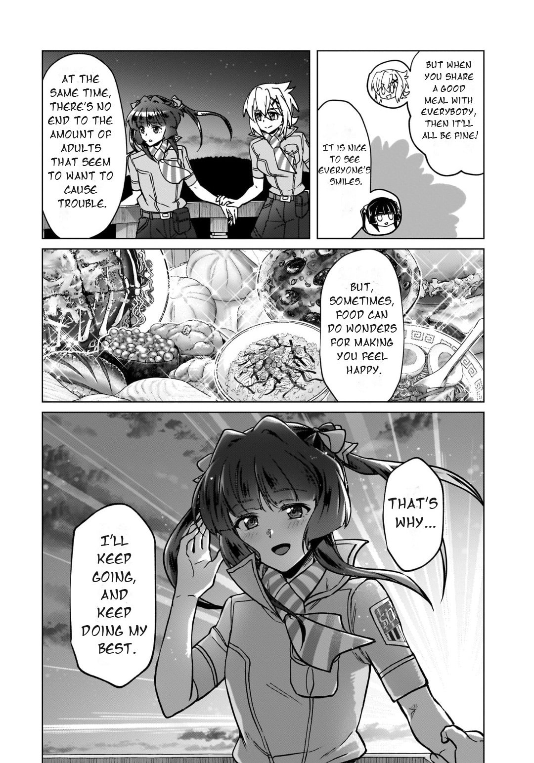 Senki Kanshoku Symphogear - Shirabe Meshi Chapter 50 page 25 - 