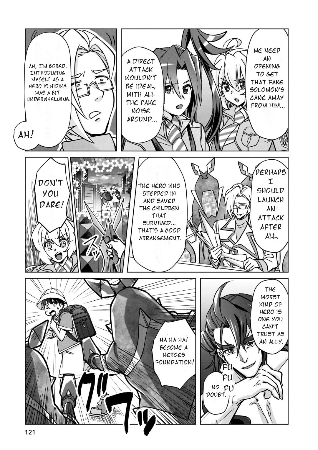 Senki Kanshoku Symphogear - Shirabe Meshi Chapter 50 page 6 - 