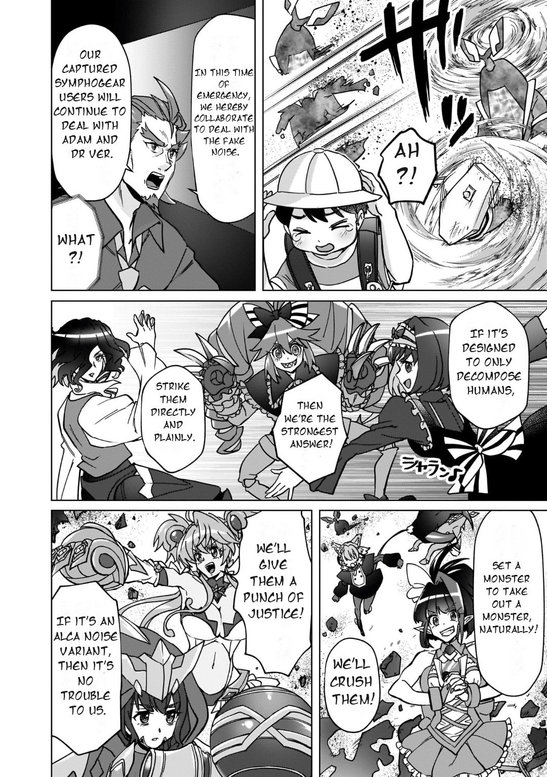 Senki Kanshoku Symphogear - Shirabe Meshi Chapter 50 page 7 - 