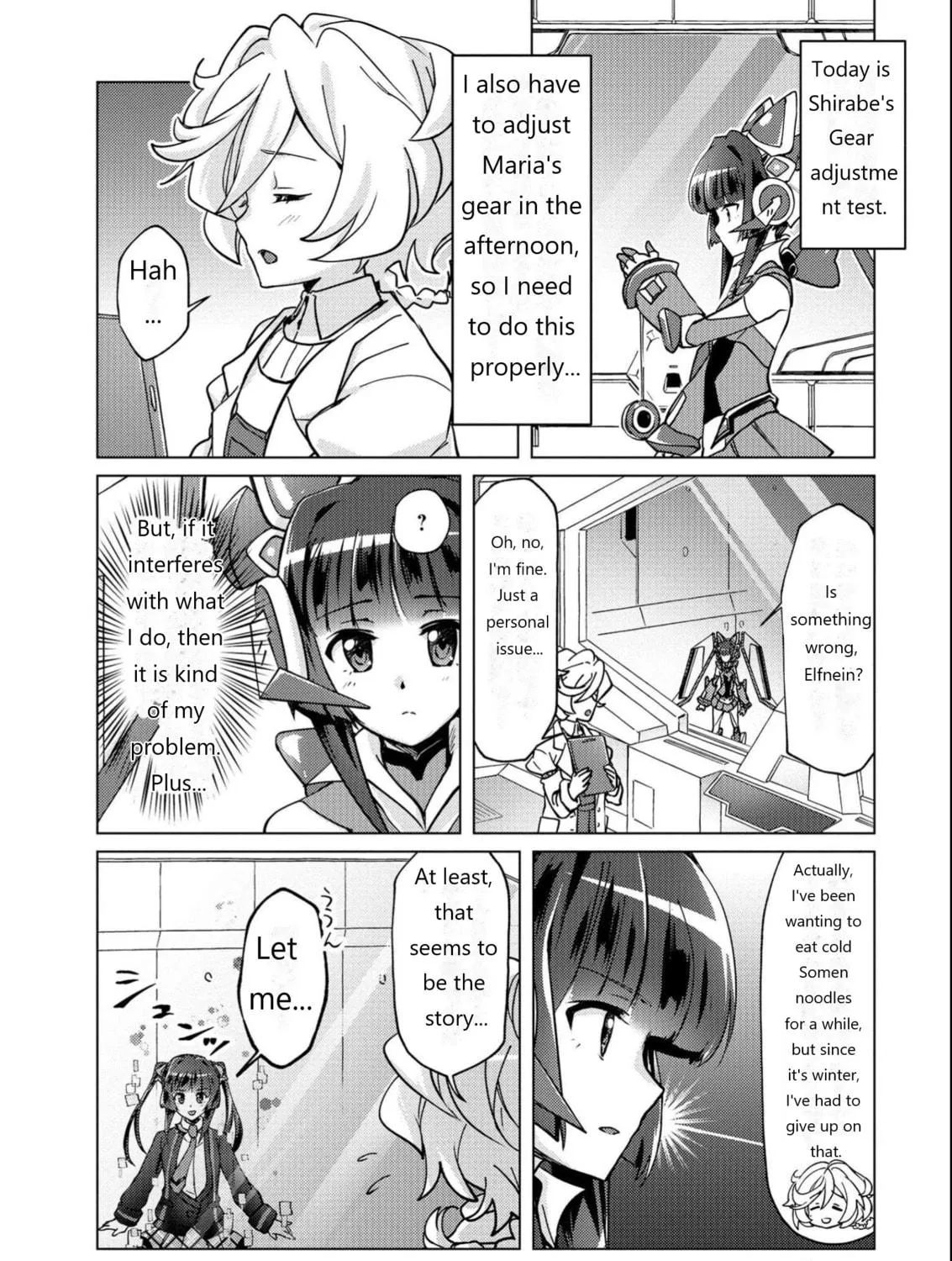 Senki Kanshoku Symphogear ~Shirabemeshi~ Chapter 10 page 17 - 