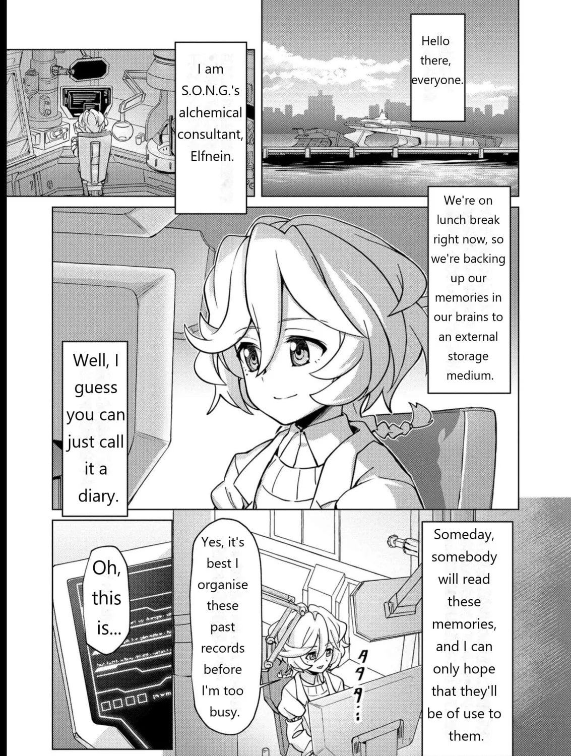 Senki Kanshoku Symphogear ~Shirabemeshi~ Chapter 10 page 3 - 