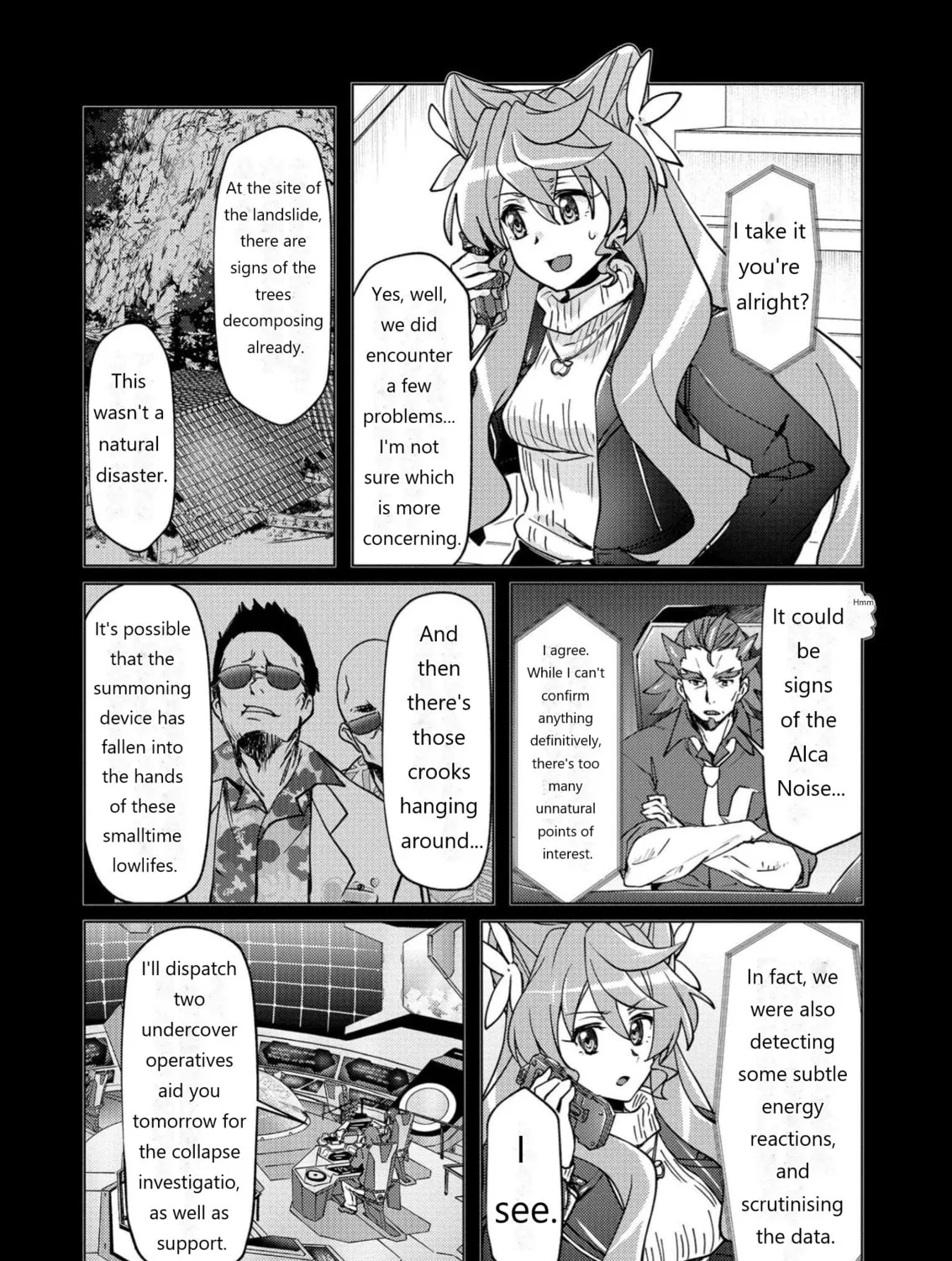 Senki Kanshoku Symphogear ~Shirabemeshi~ Chapter 12 page 3 - 