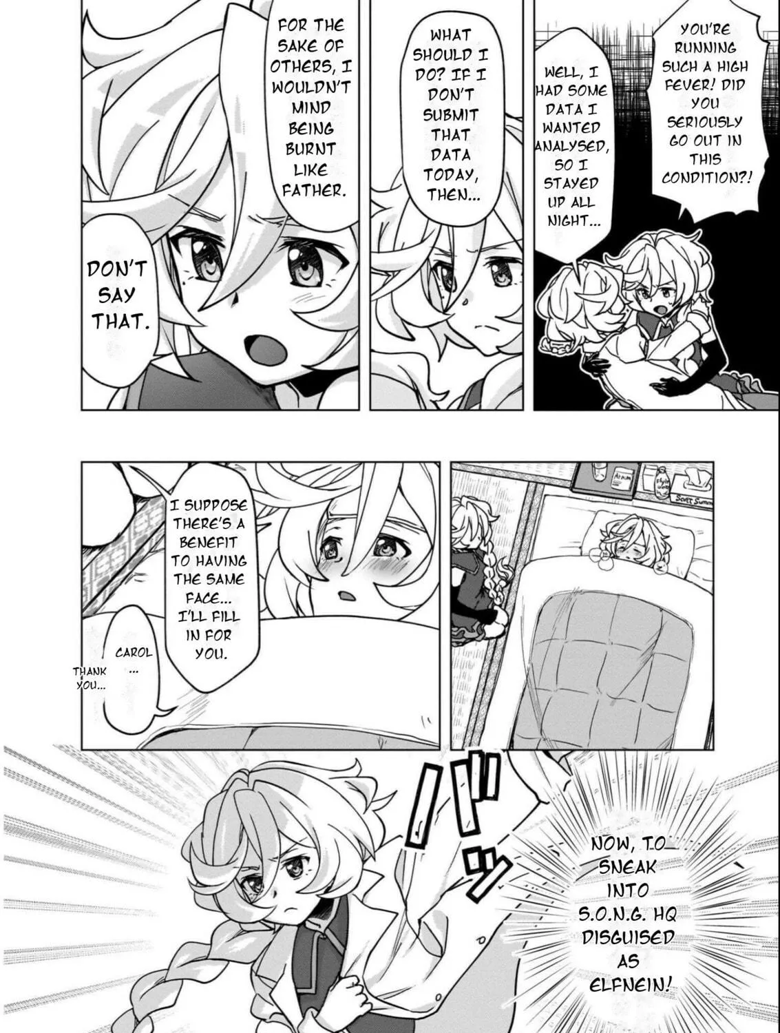 Senki Kanshoku Symphogear ~Shirabemeshi~ Chapter 16 page 17 - 