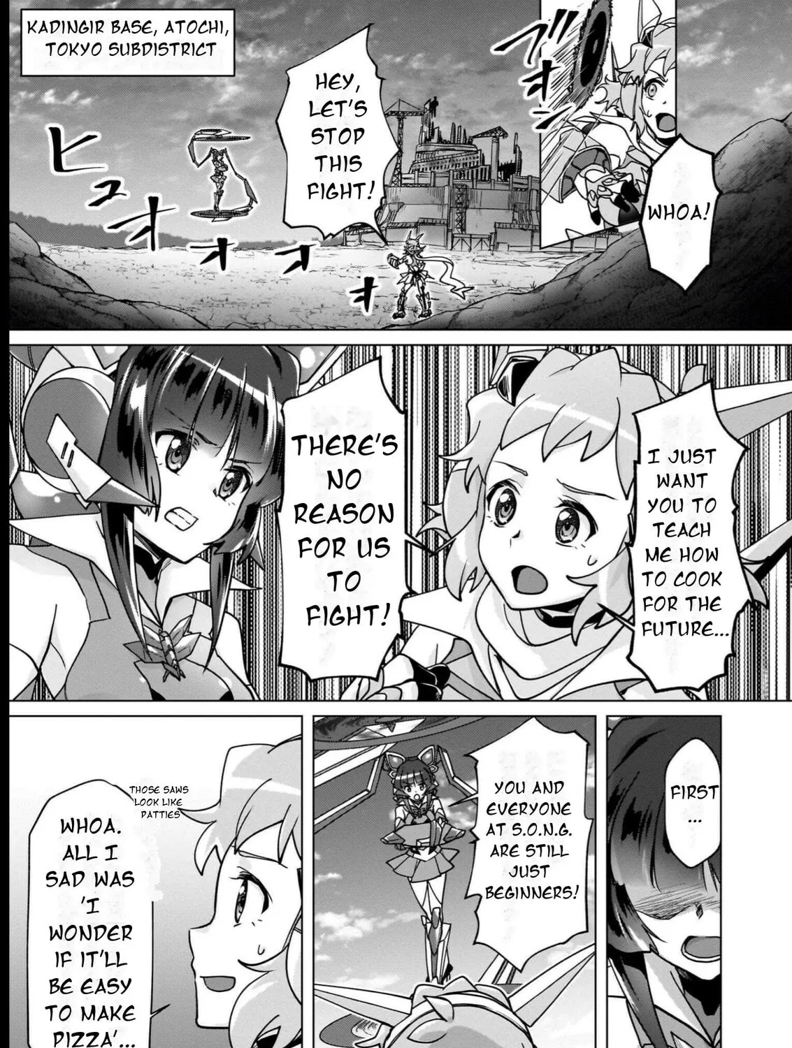 Senki Kanshoku Symphogear ~Shirabemeshi~ Chapter 17 page 3 - 
