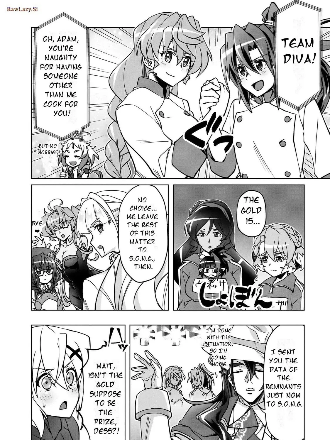 Senki Kanshoku Symphogear ~Shirabemeshi~ Chapter 21 page 37 - 