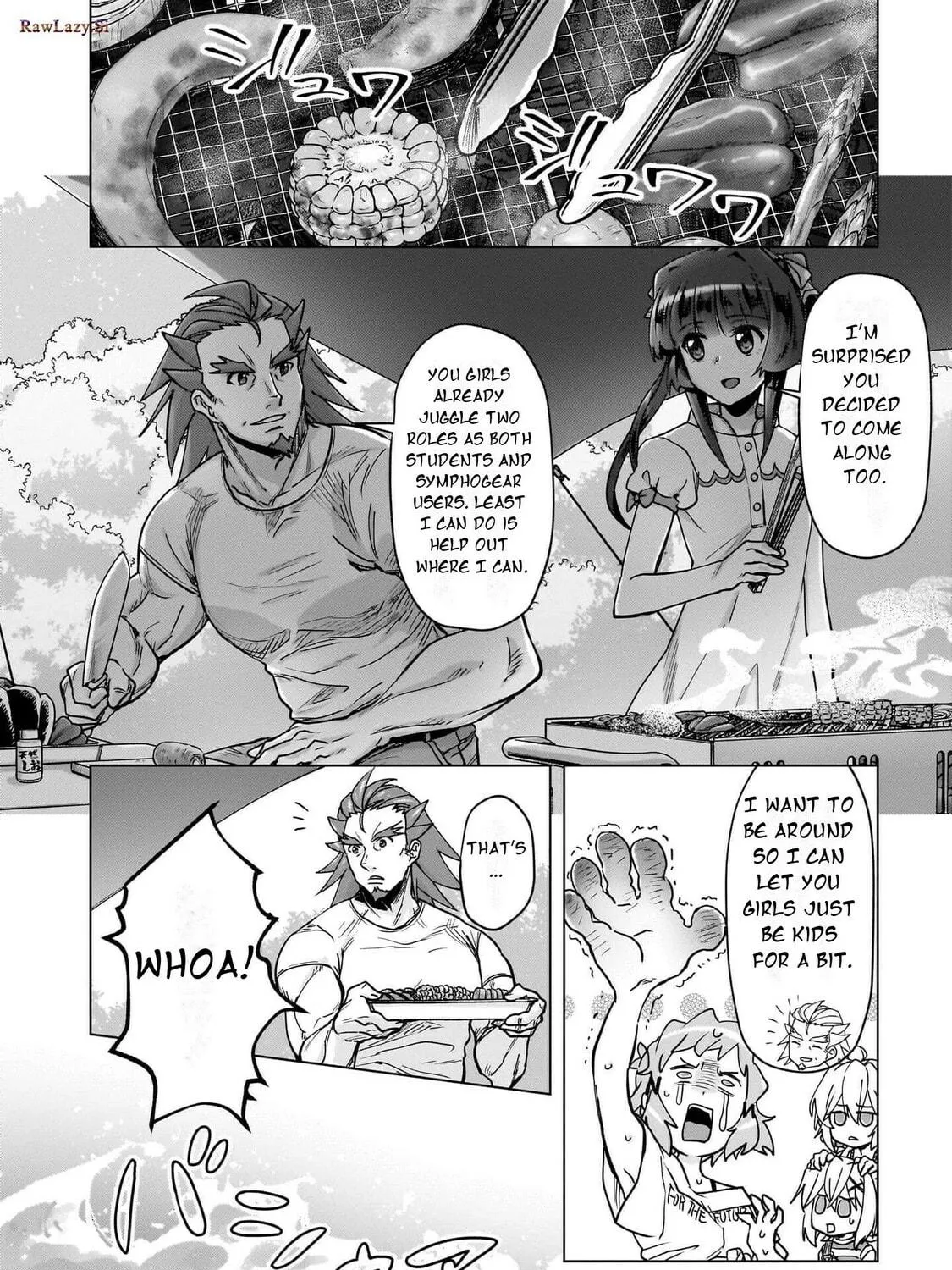 Senki Kanshoku Symphogear ~Shirabemeshi~ Chapter 23 page 9 - 