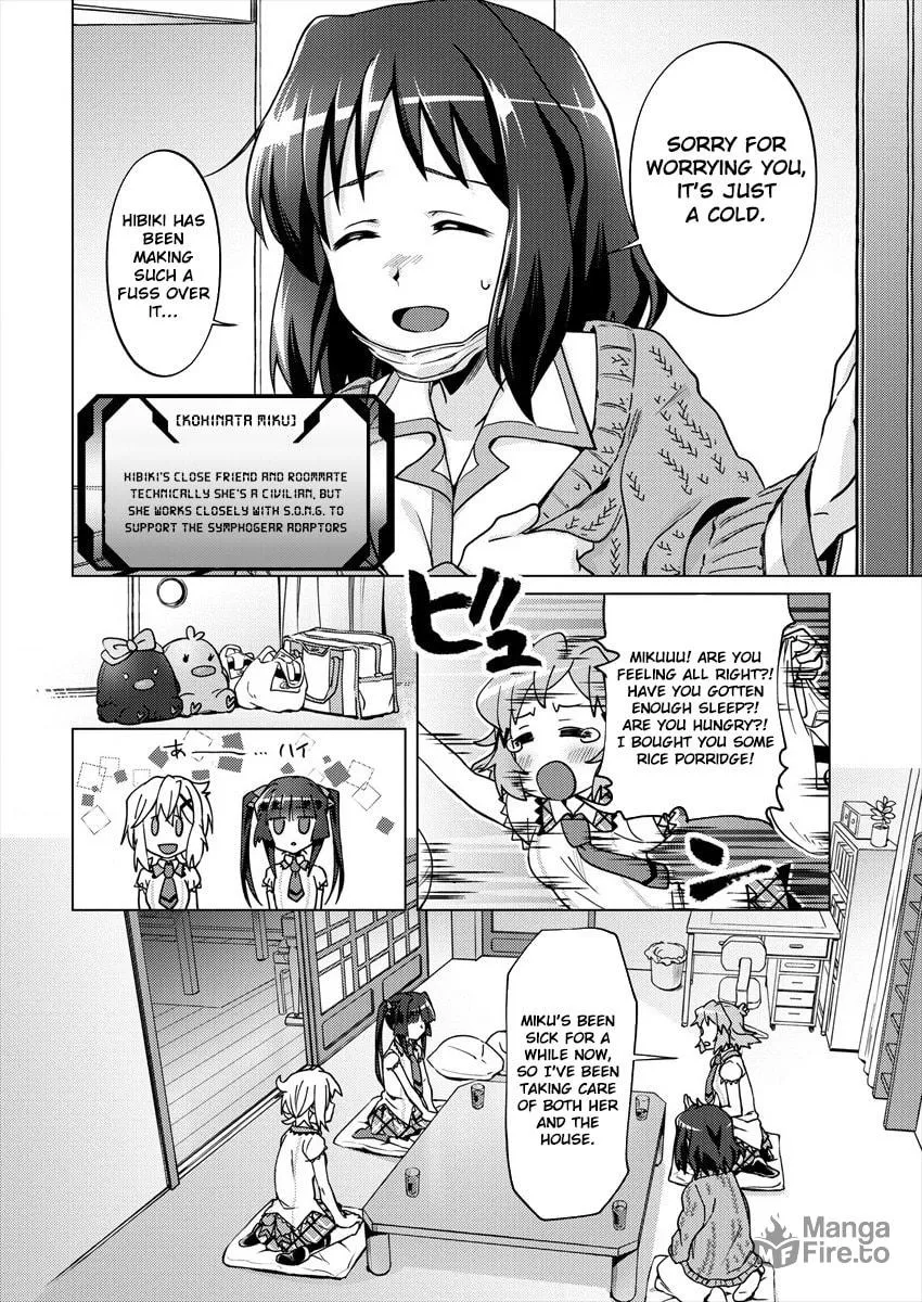 Senki Kanshoku Symphogear ~Shirabemeshi~ Chapter 3 page 6 - 