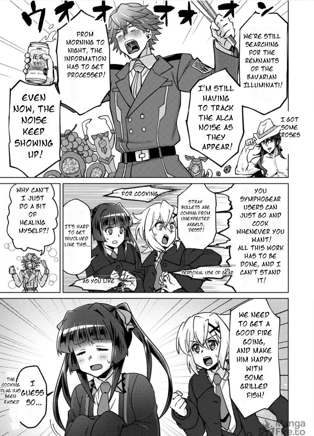 Senki Kanshoku Symphogear ~Shirabemeshi~ Chapter 36 page 11 - 