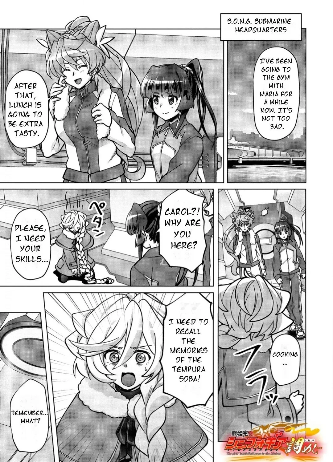 Senki Kanshoku Symphogear ~Shirabemeshi~ Chapter 38 page 3 - 
