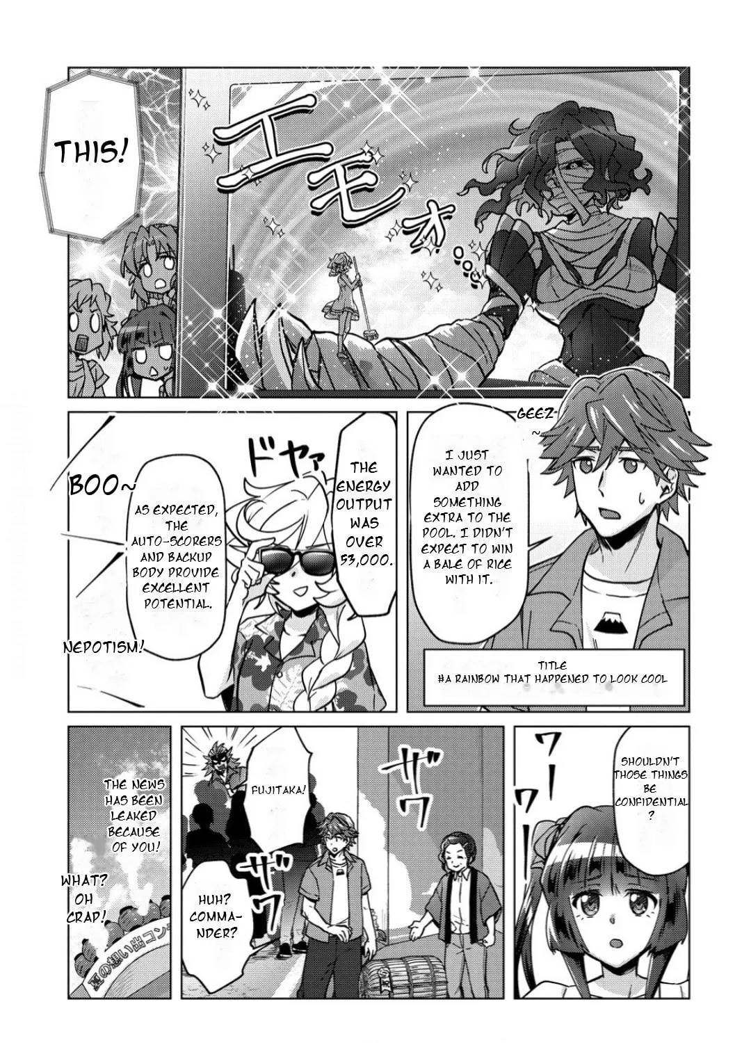 Senki Kanshoku Symphogear ~Shirabemeshi~ Chapter 43 page 35 - 