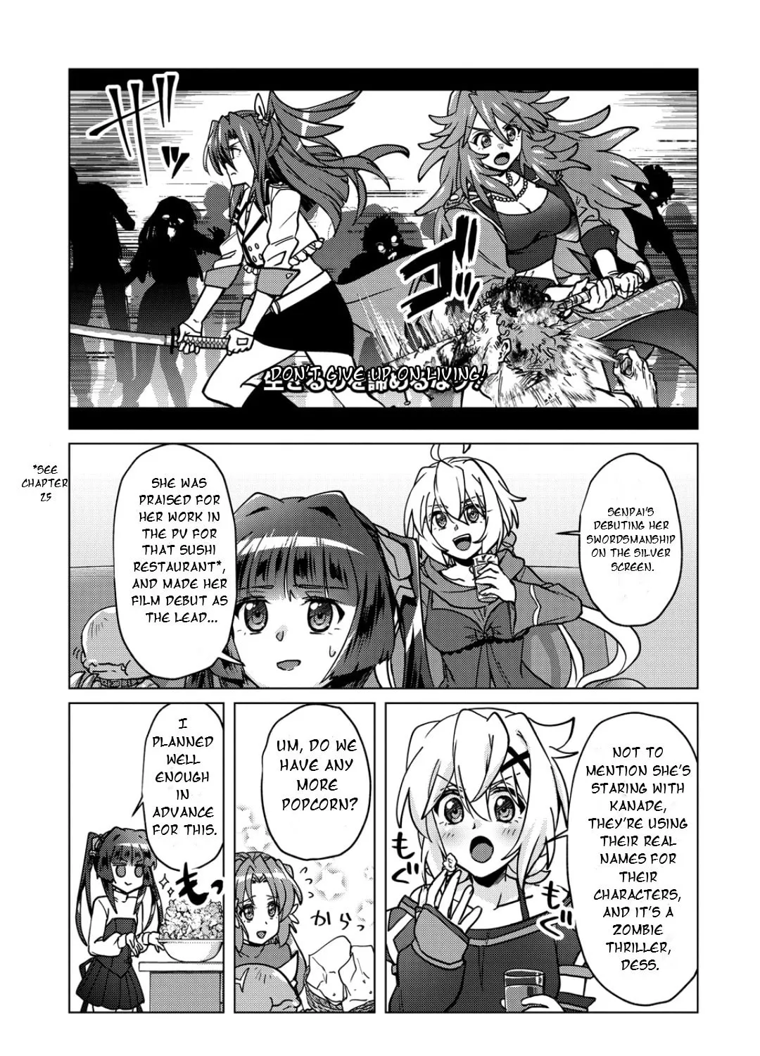 Senki Kanshoku Symphogear ~Shirabemeshi~ Chapter 45 page 15 - 