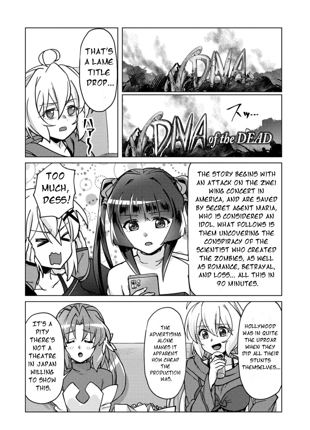 Senki Kanshoku Symphogear ~Shirabemeshi~ Chapter 45 page 21 - 