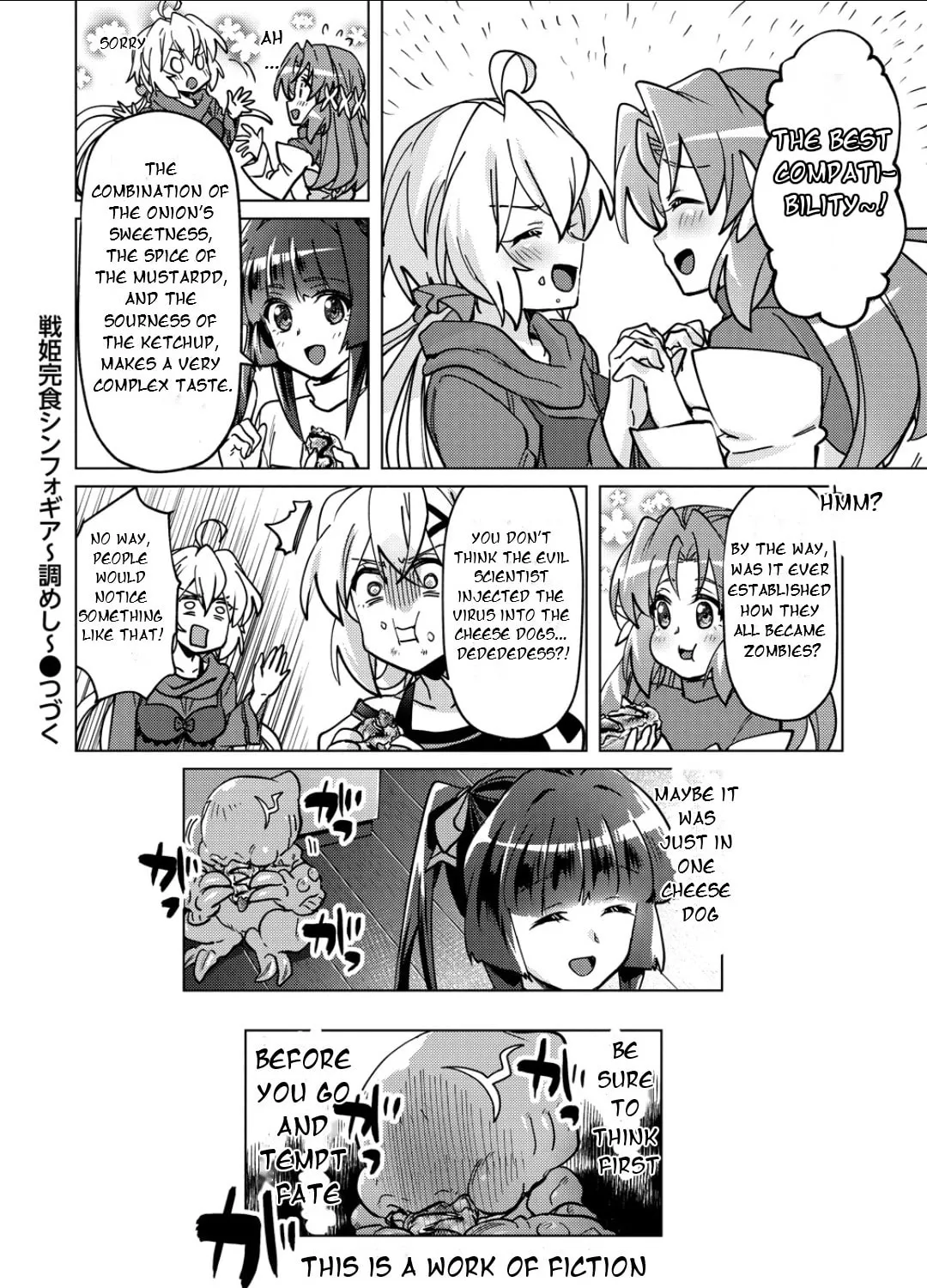 Senki Kanshoku Symphogear ~Shirabemeshi~ Chapter 45 page 37 - 