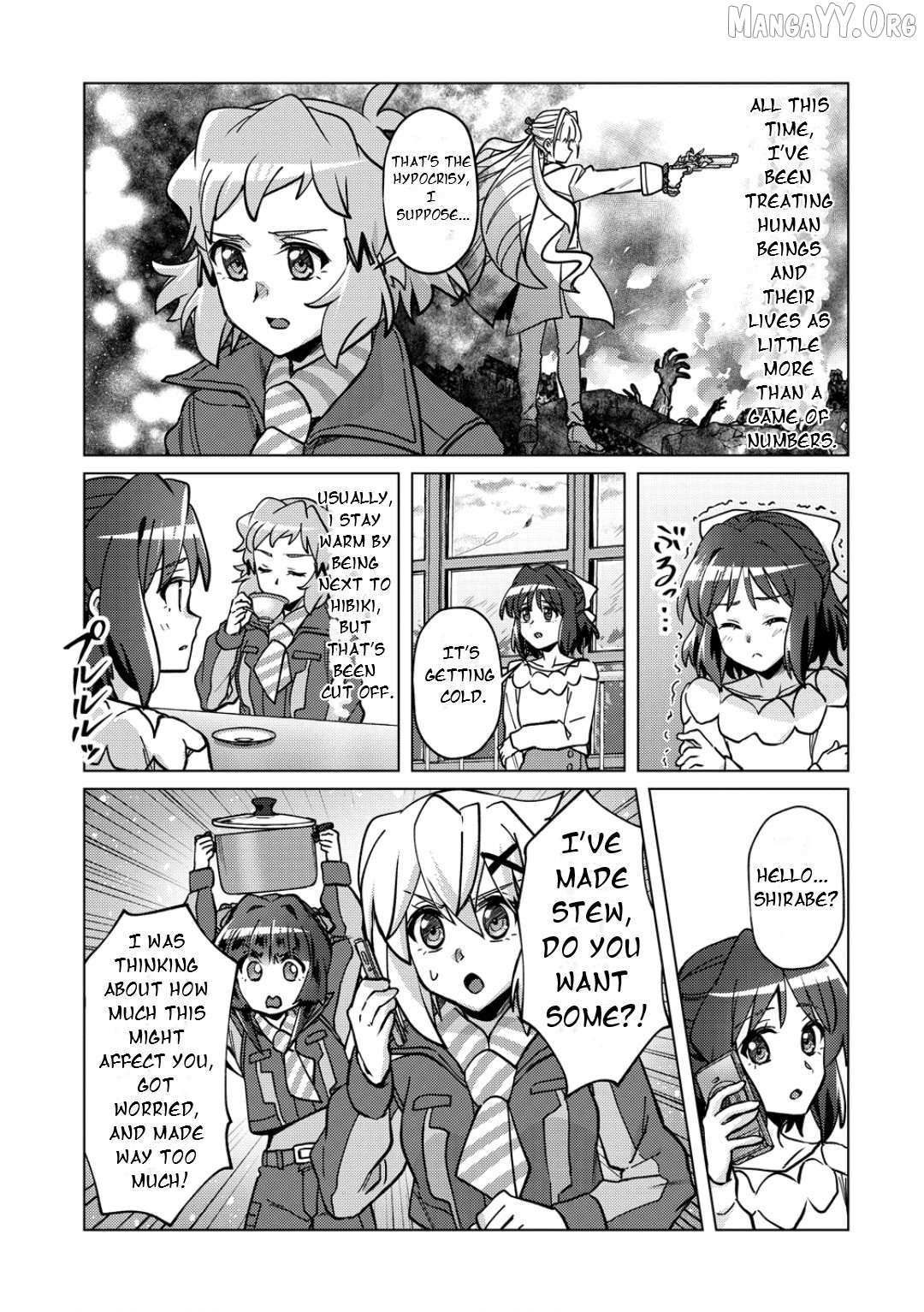 Senki Kanshoku Symphogear ~Shirabemeshi~ Chapter 46 page 17 - 