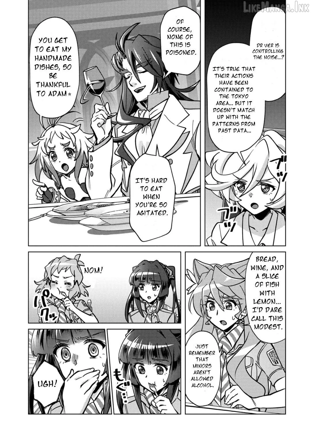 Senki Kanshoku Symphogear ~Shirabemeshi~ Chapter 49 page 10 - 