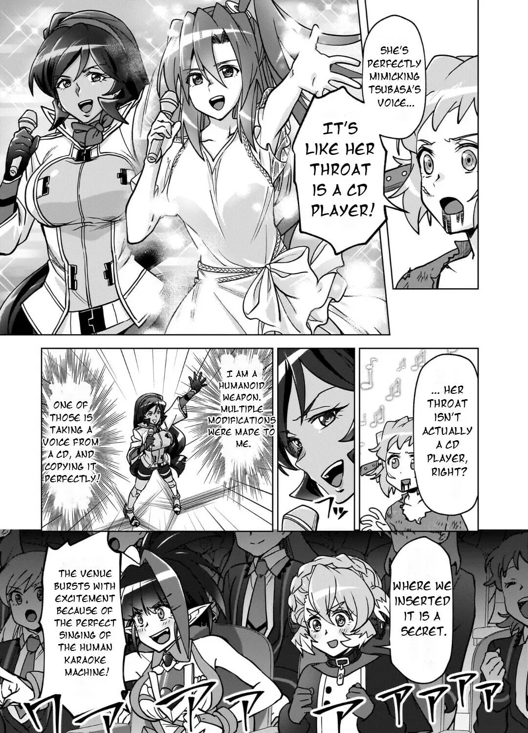 Senki Kanshoku Symphogear ~Shirabemeshi~ Chapter 5.1 page 11 - 