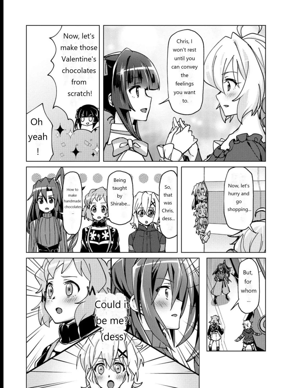 Senki Kanshoku Symphogear ~Shirabemeshi~ Chapter 9 page 13 - 