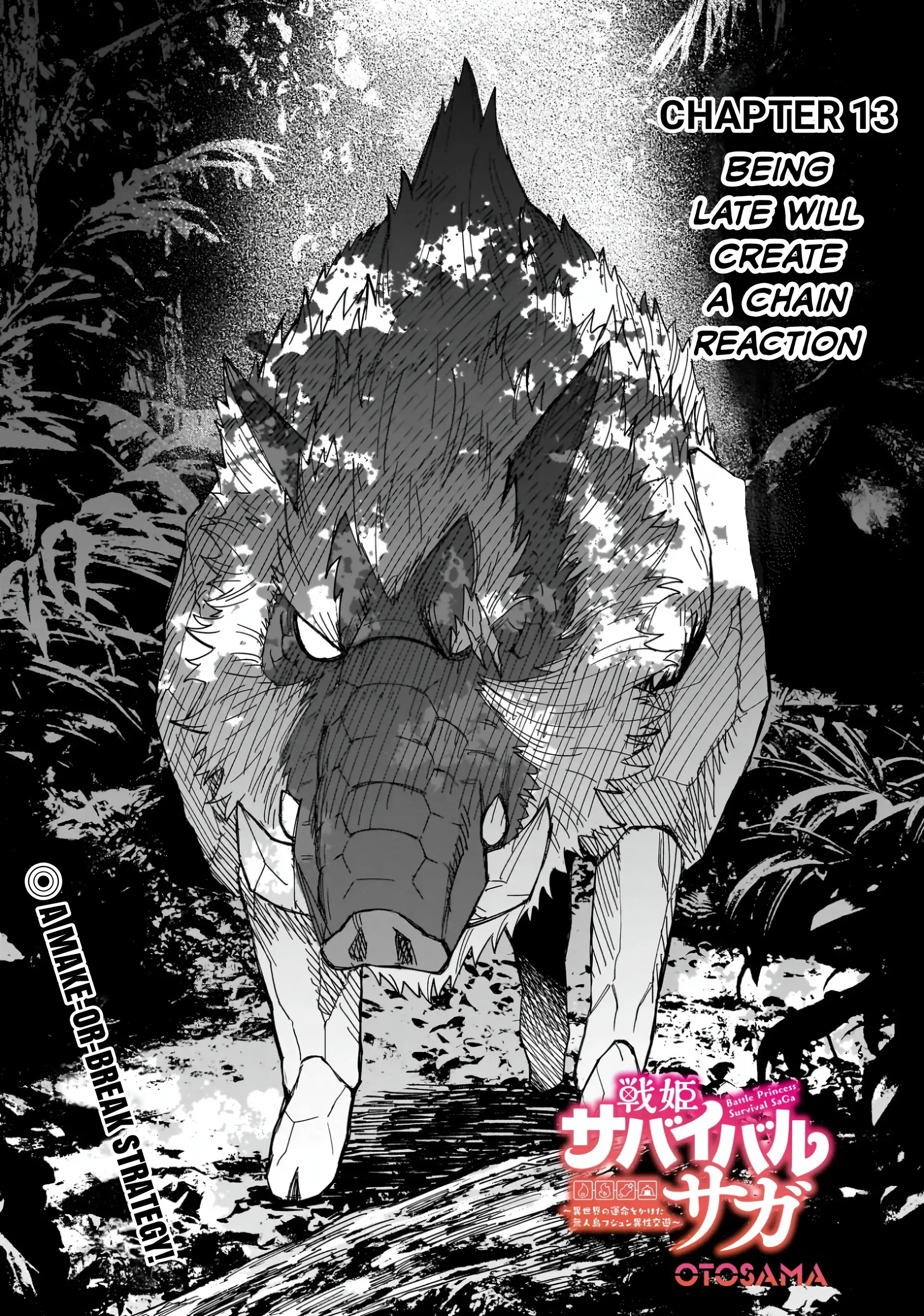 Senki Survival Saga: Isekai no Unmei o Kaketa Mujintou Fujun Iseikouyuu Chapter 13 page 1 - 