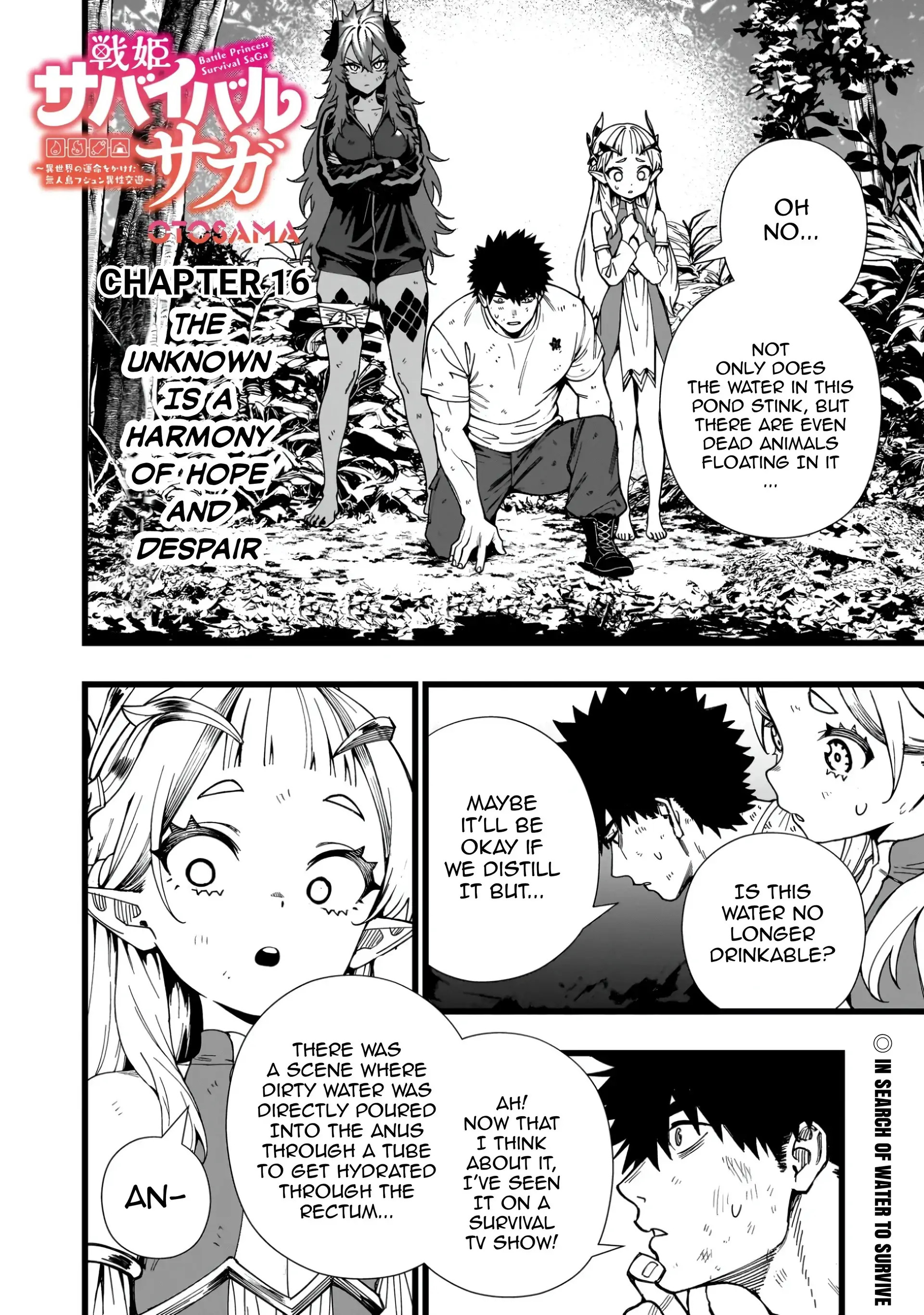 Senki Survival Saga: Isekai no Unmei o Kaketa Mujintou Fujun Iseikouyuu Chapter 16 page 1 - 