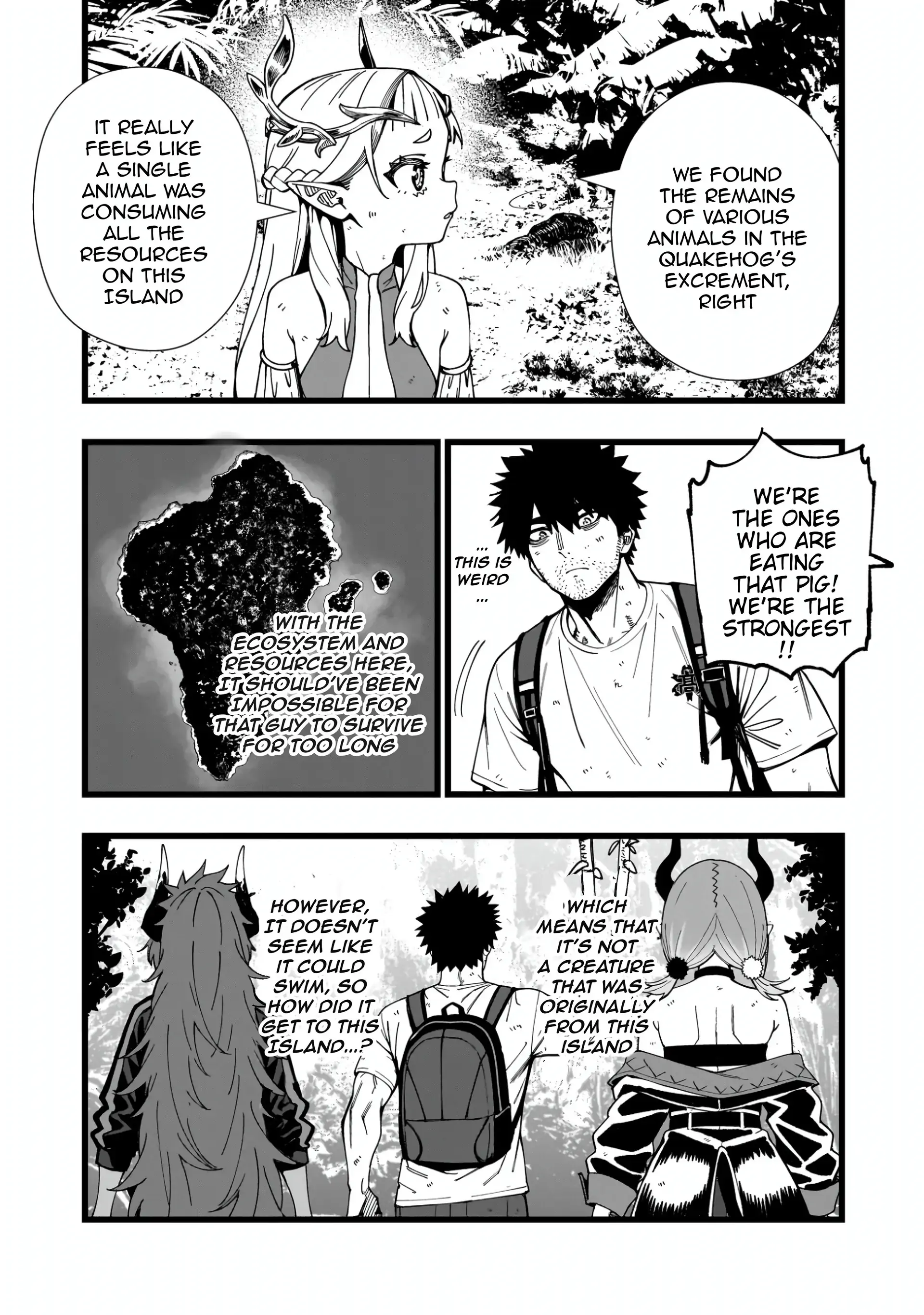 Senki Survival Saga: Isekai no Unmei o Kaketa Mujintou Fujun Iseikouyuu Chapter 19 page 4 - 