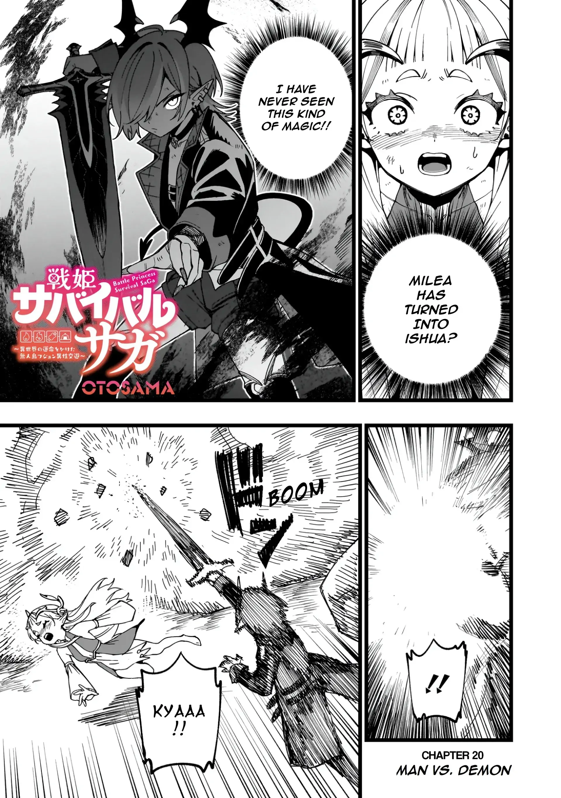 Senki Survival Saga: Isekai no Unmei o Kaketa Mujintou Fujun Iseikouyuu Chapter 20 page 1 - 